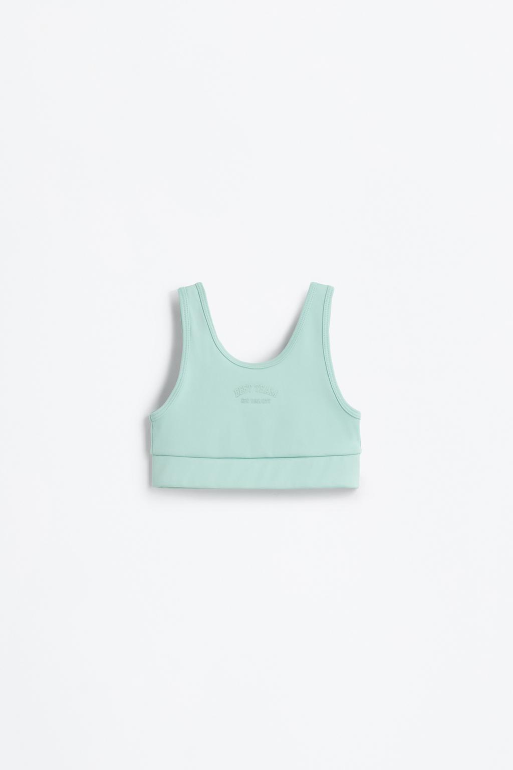 Strappy sports top
