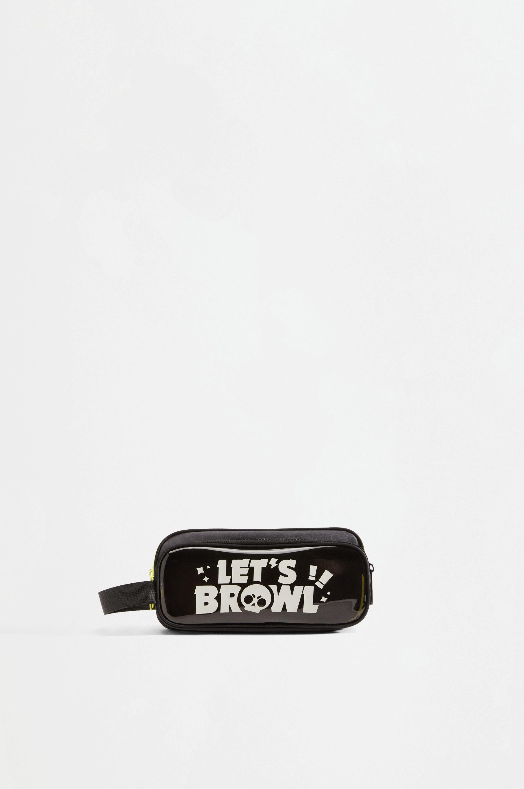 Brawl stars ©Supercell Oy triple pencil case — GREY