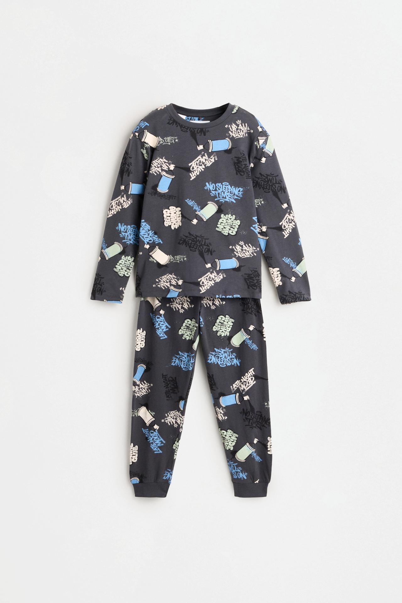 Long printed pyjamas — LEAD