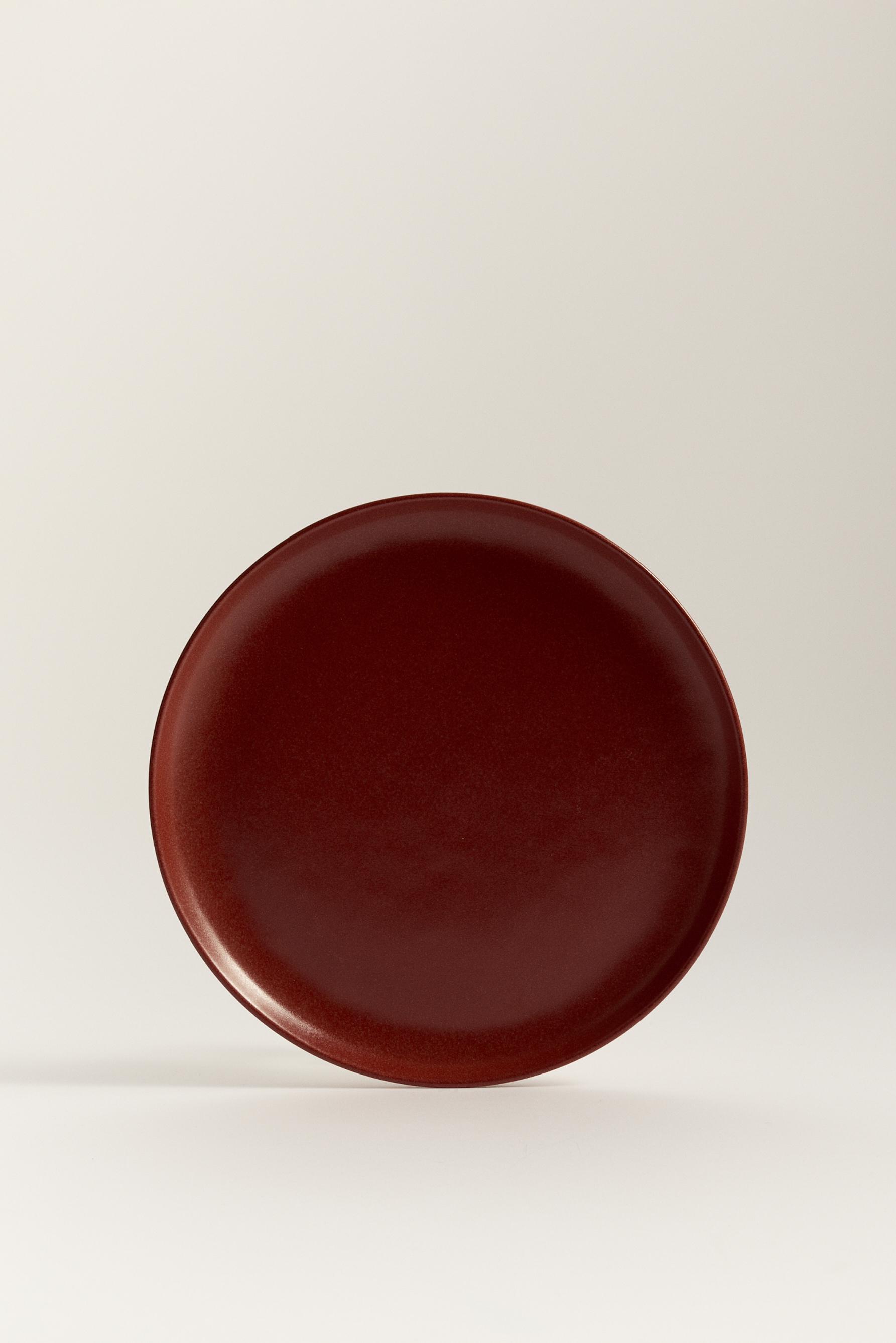 Plato llano gres 22.5 cm