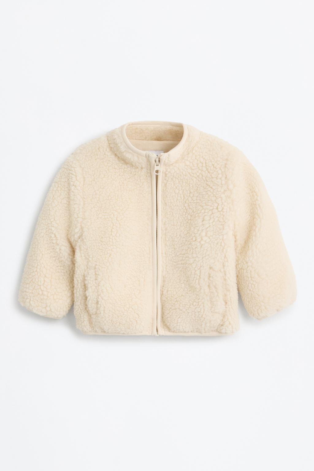 Faux shearling jacket