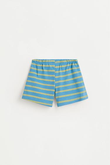Striped short pyjamas — FADED BLUE 5