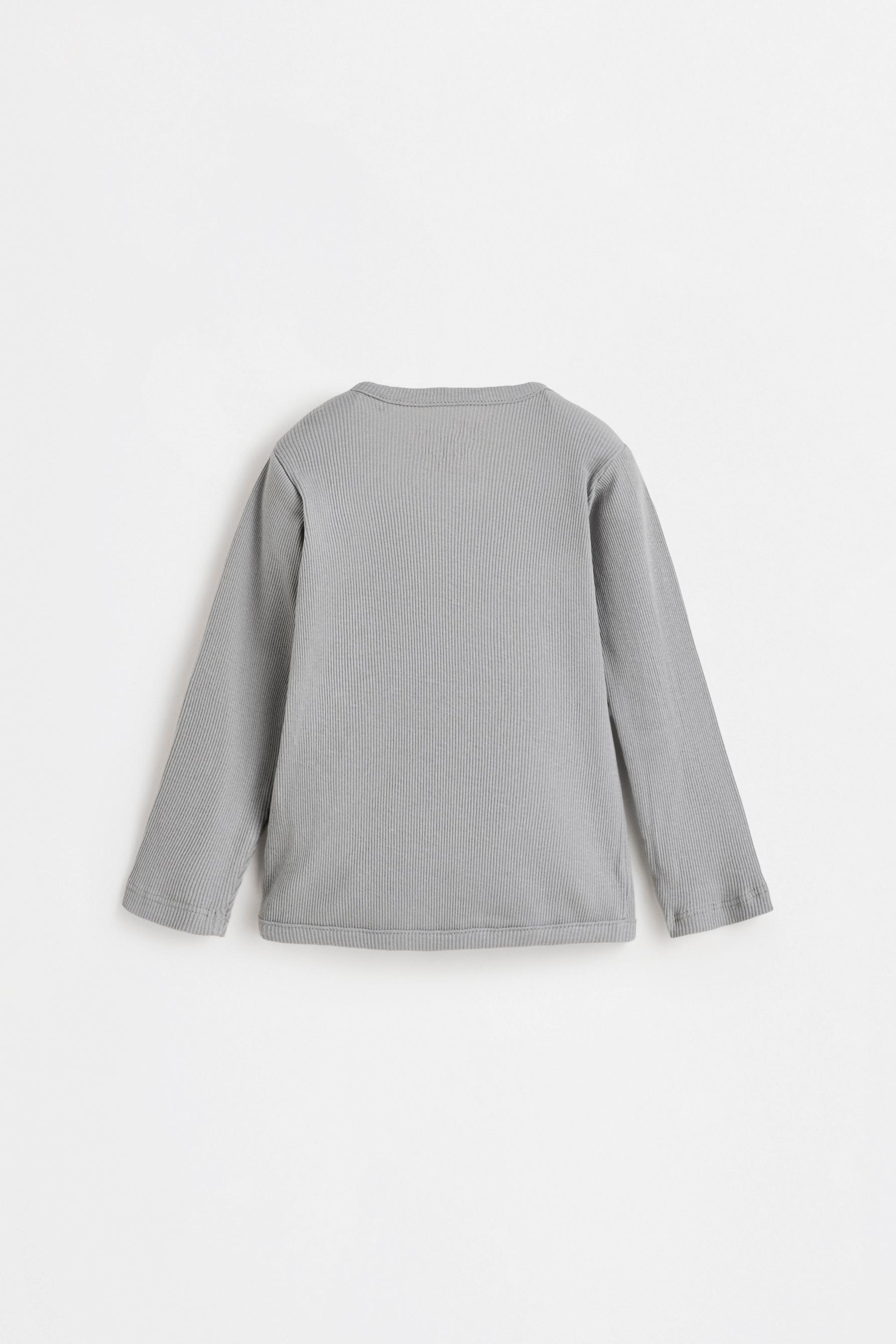 Ribbed T-shirt, footed leggings and hat co-ord — FADED GREEN