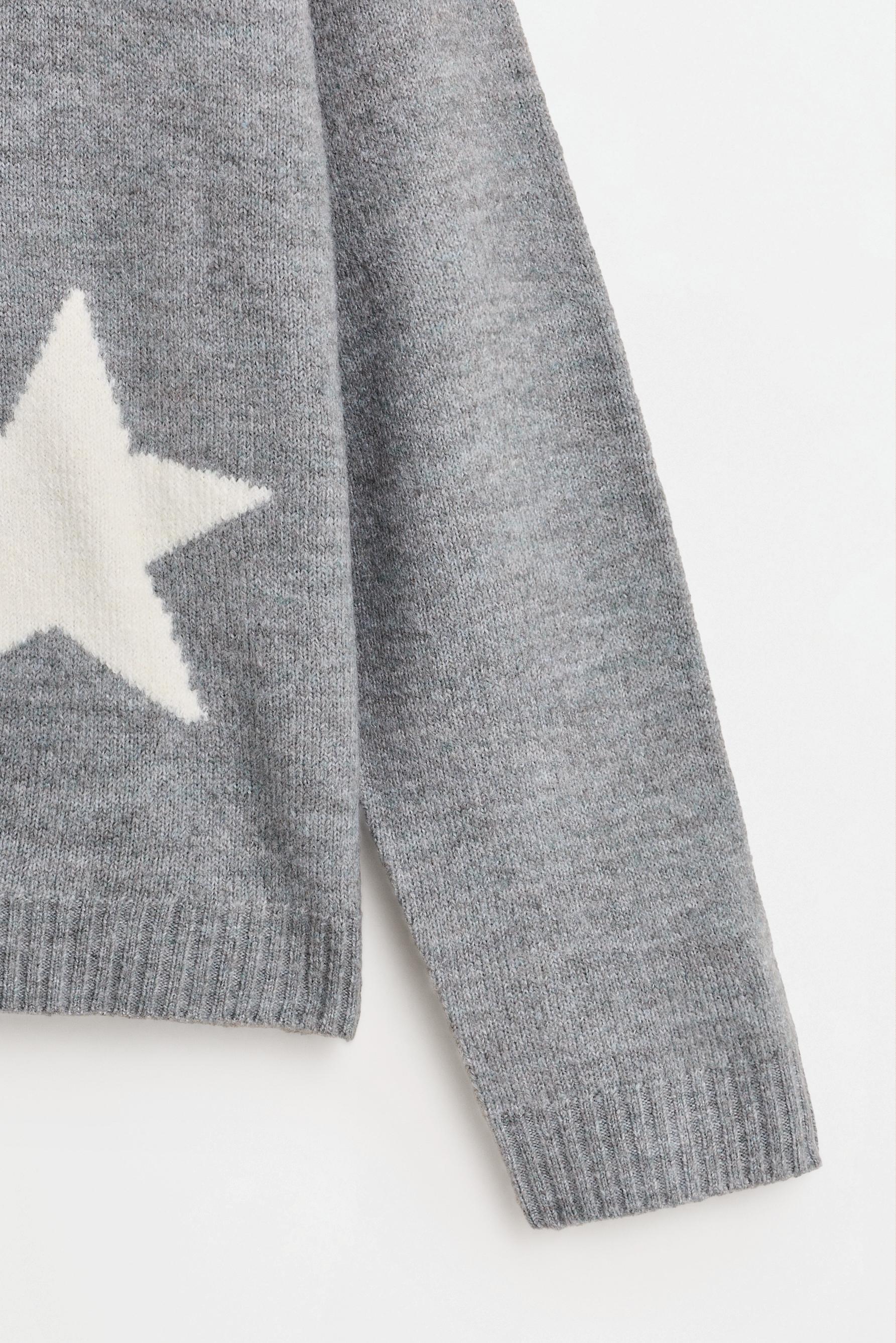 Cherry sweater — GREY MARL