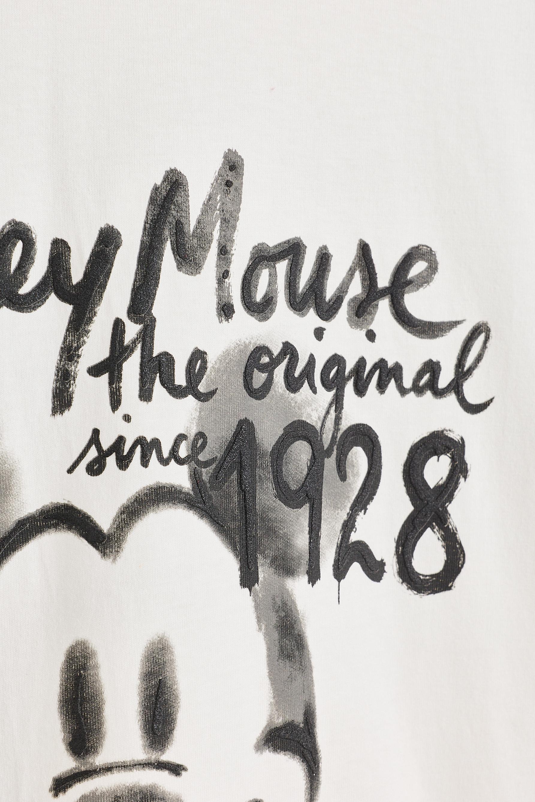 Mickey Mouse ©Disney oversize T-shirt — WHITE