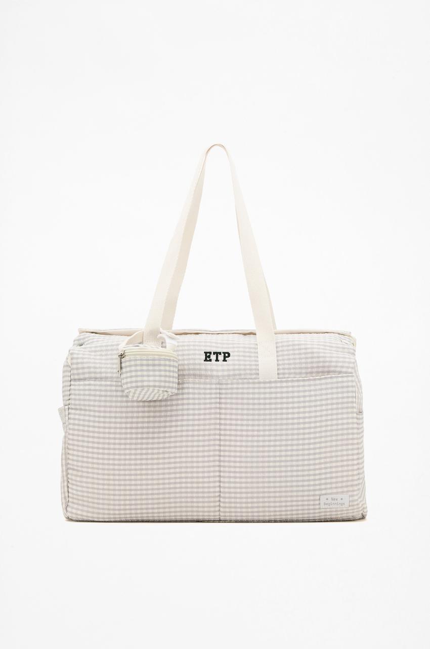 Bolso Organizador Bolso Shopper Cuadros Vichy Bolsa Cuadro Vichy