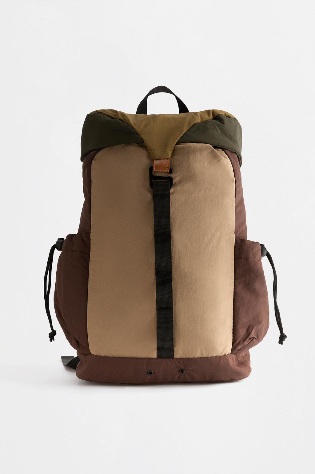 Technical multi-pocket backpack