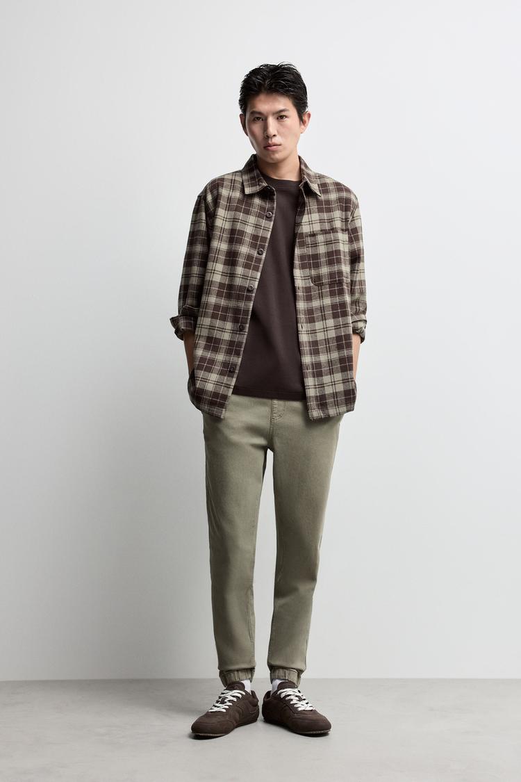 Jogger jeans — PALE GREEN