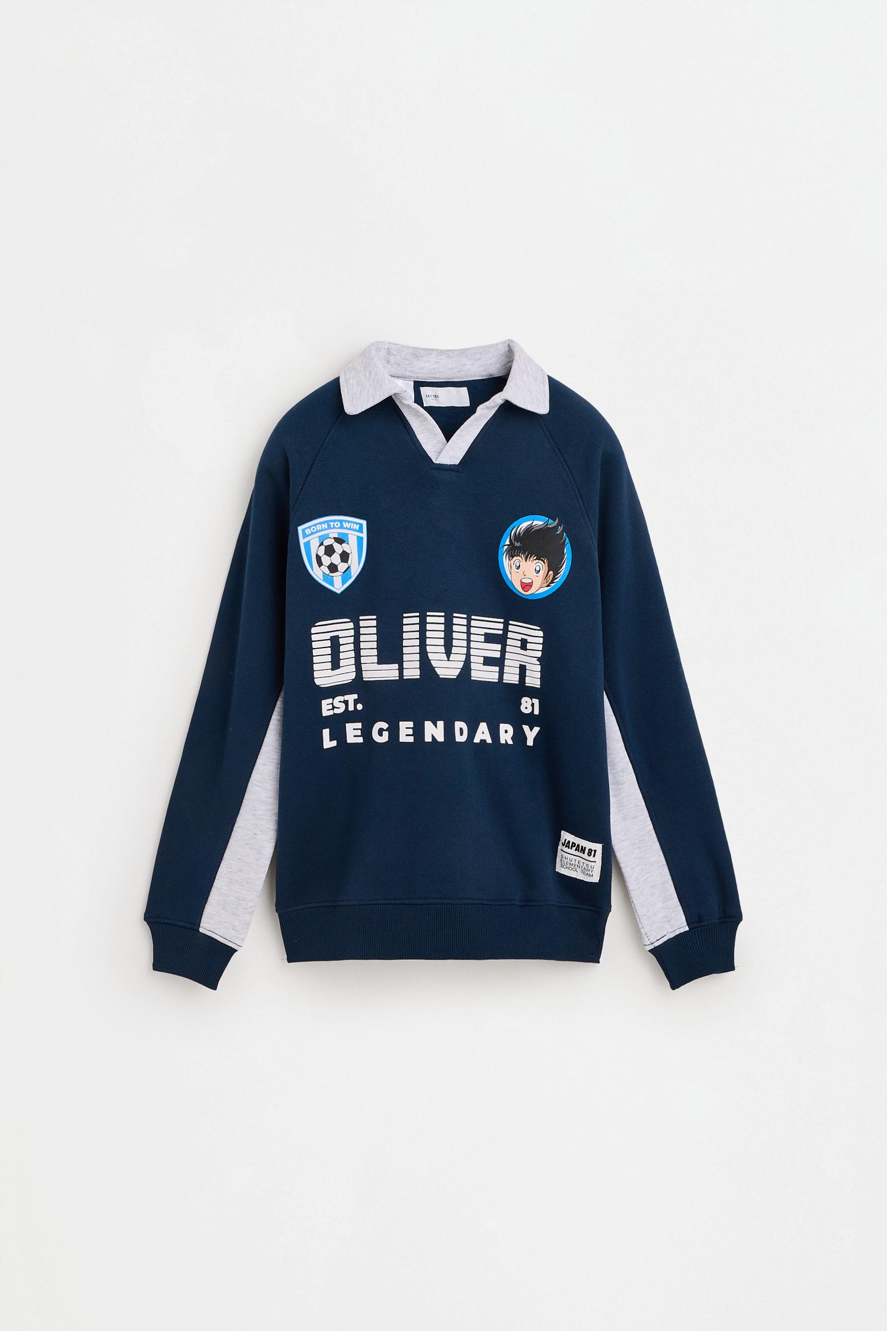 Sudadera polo Campeones Oliver y Benji
