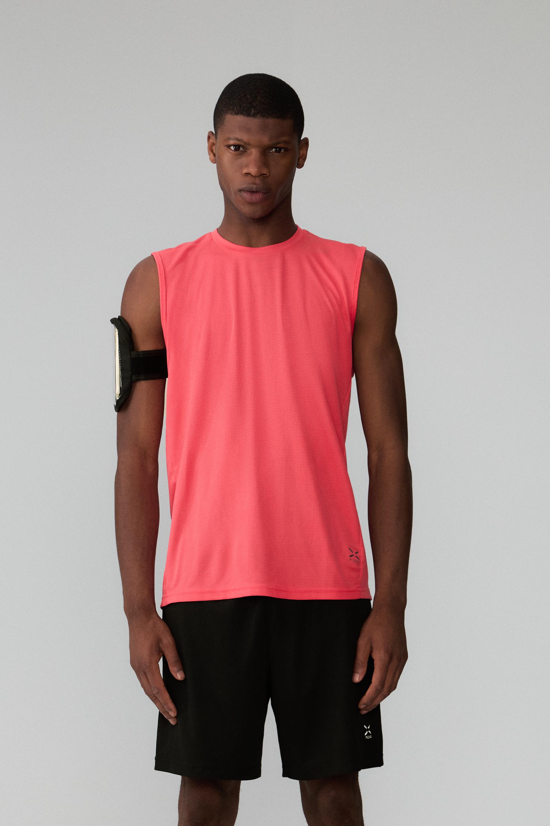 Camiseta deportiva sin mangas