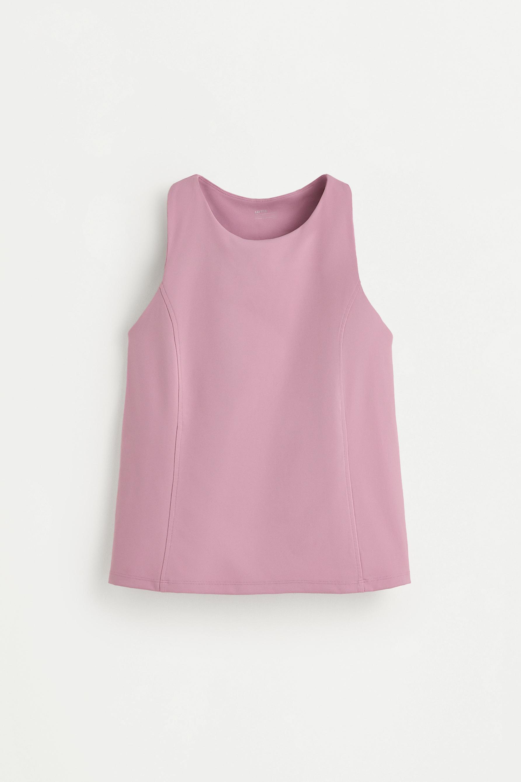 Racerback sports top — PASTEL PINK
