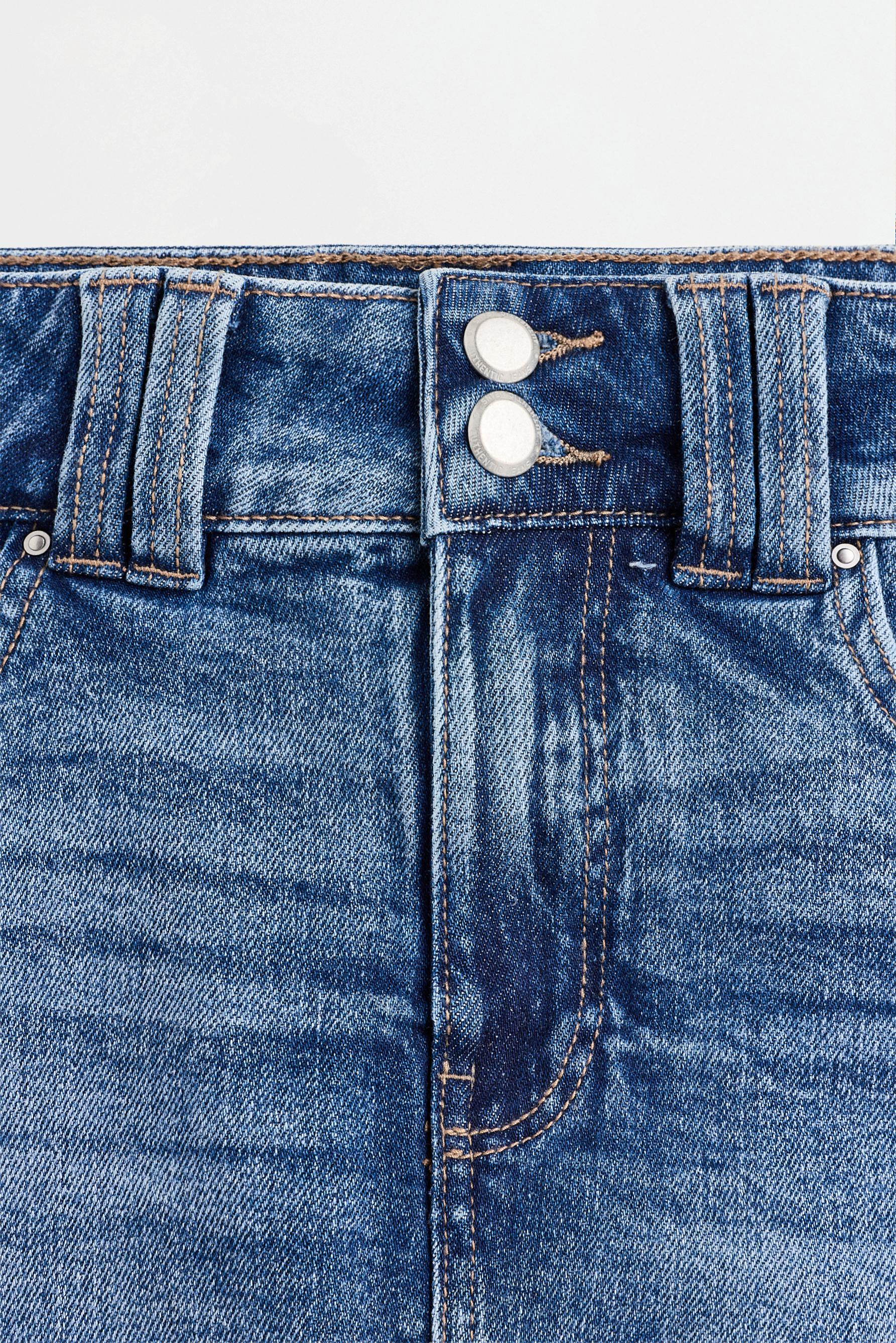 Denim skort — FADED NAVY