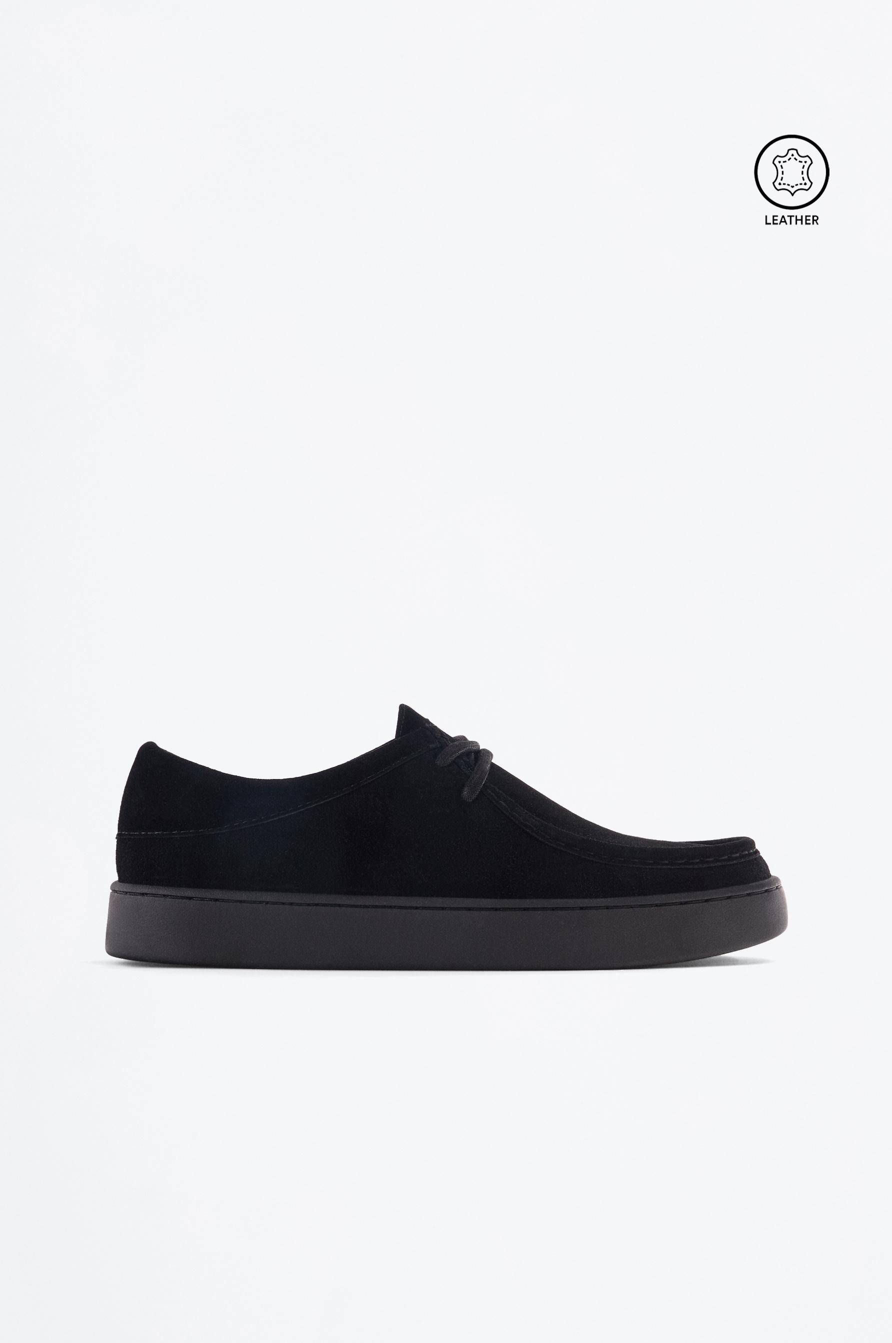 Zapato blucher piel