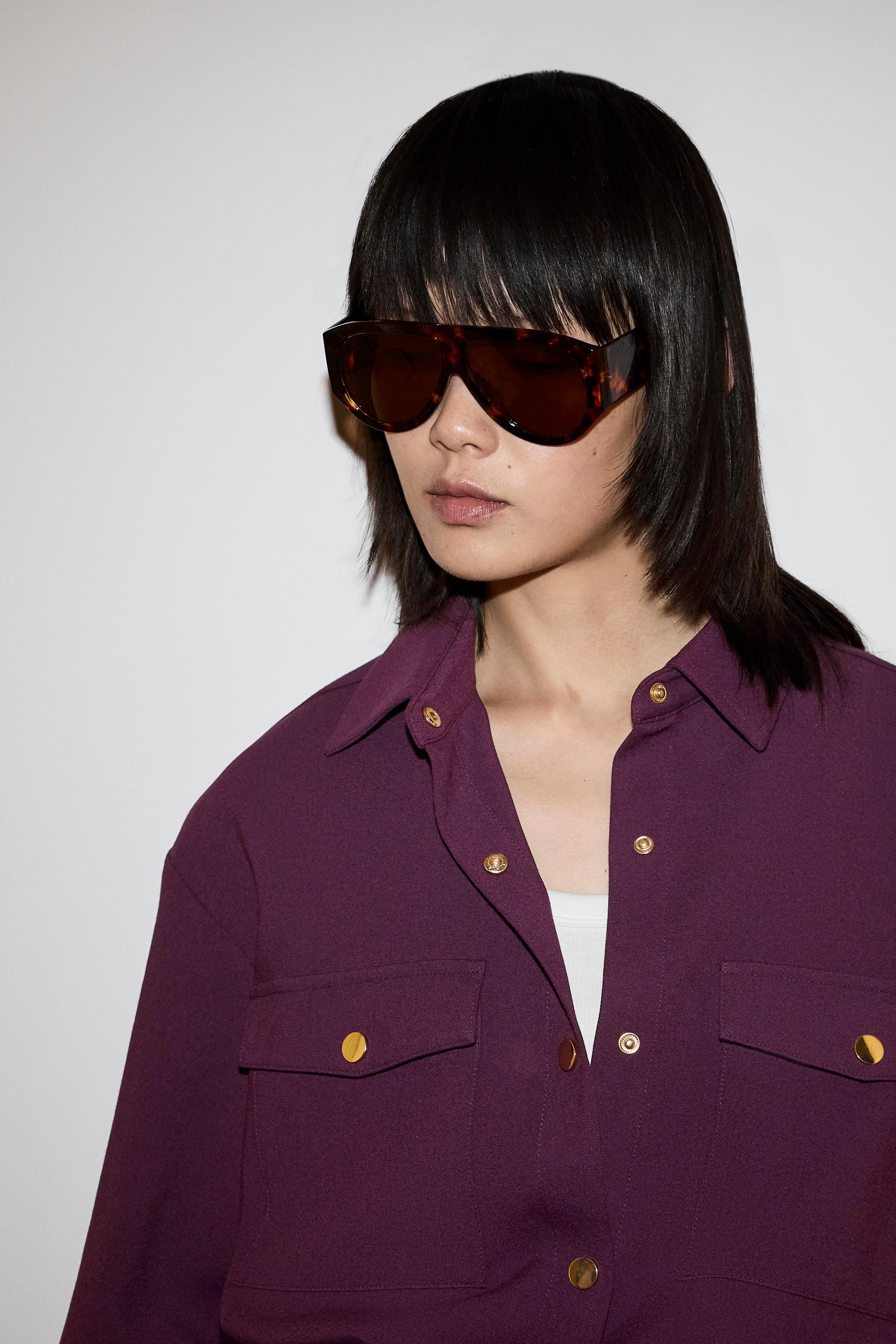 Safari overshirt — PLUM