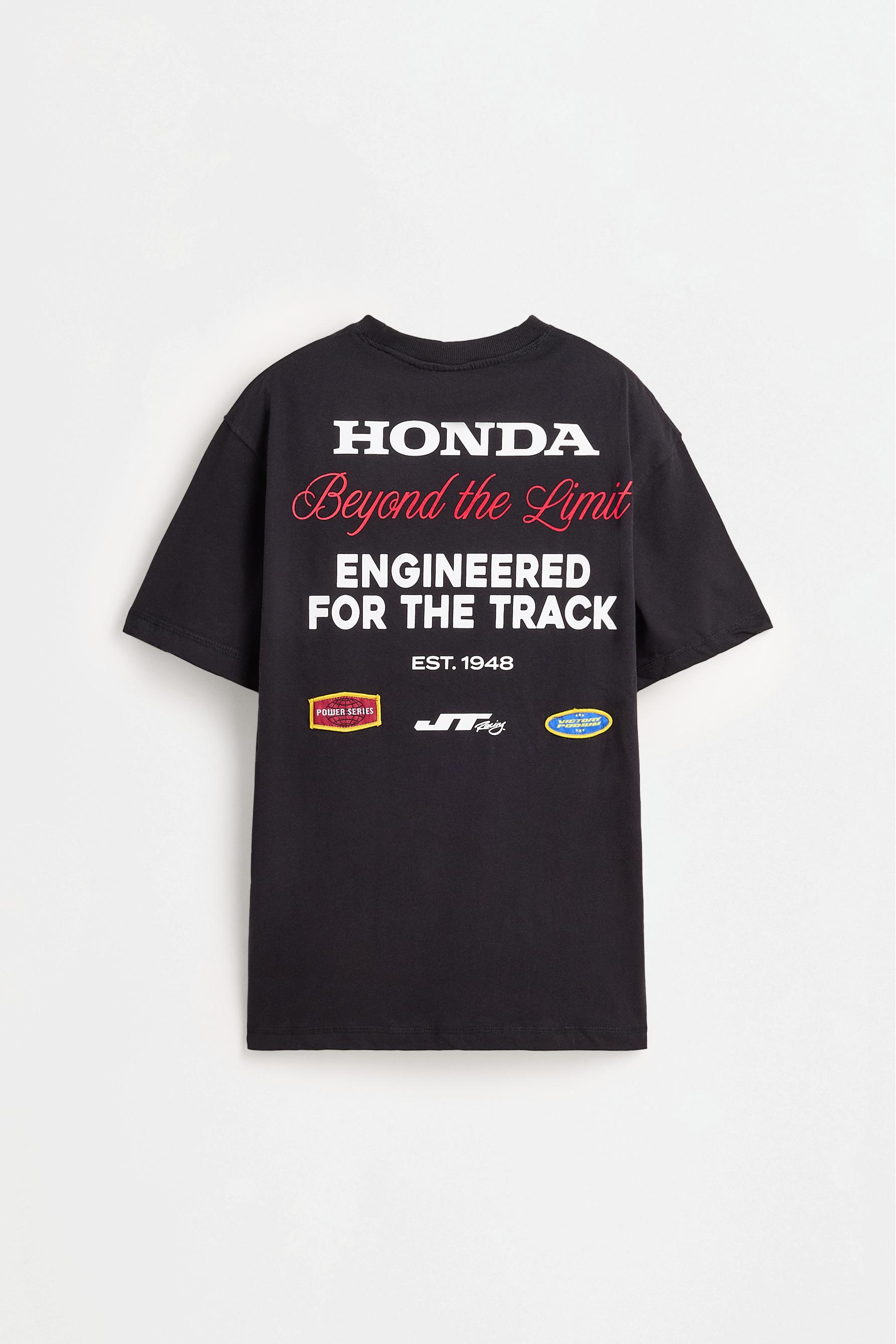 Honda patch T-shirt — ANTHRACITE GREY