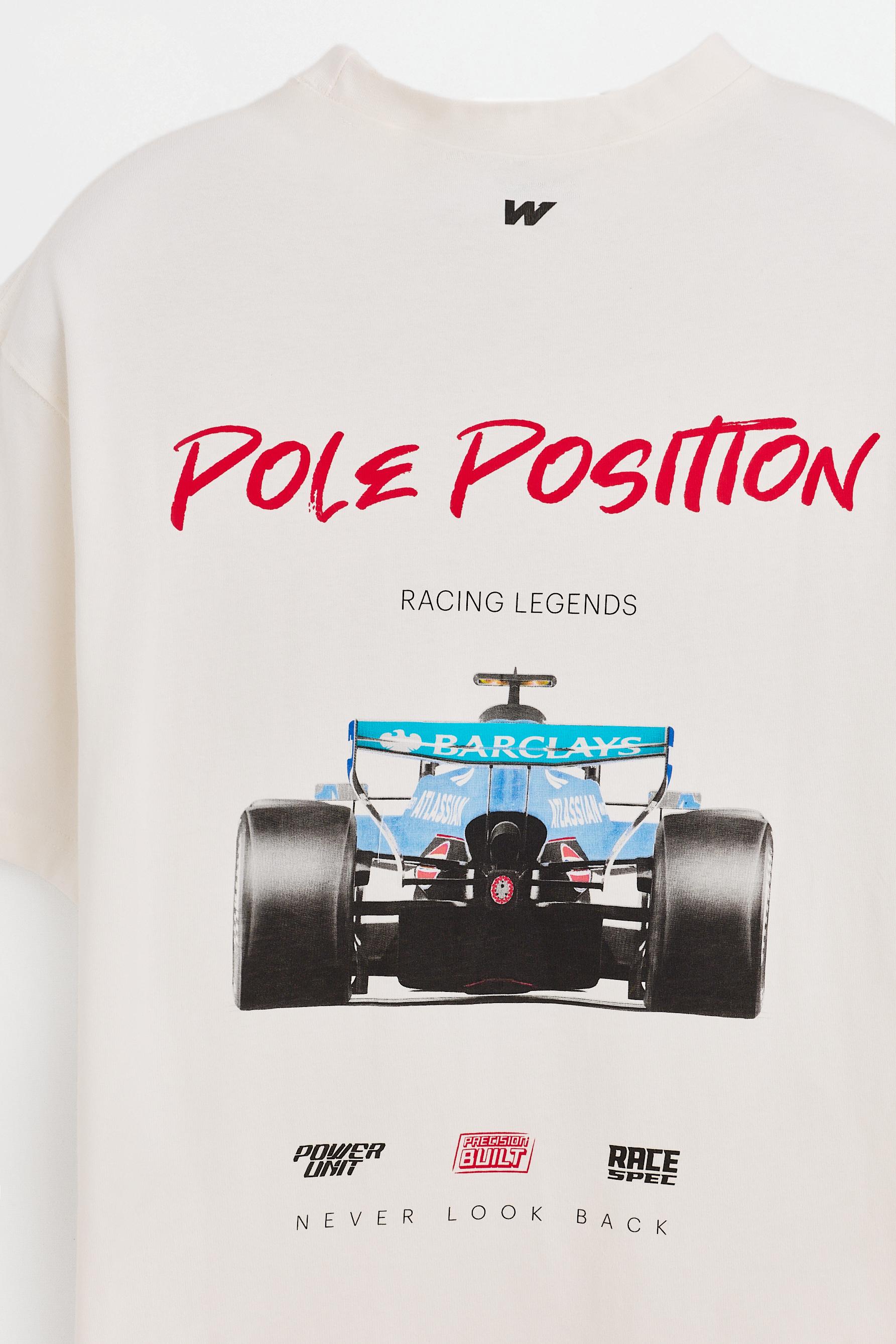©2026 Williams print T-shirt — OFF WHITE