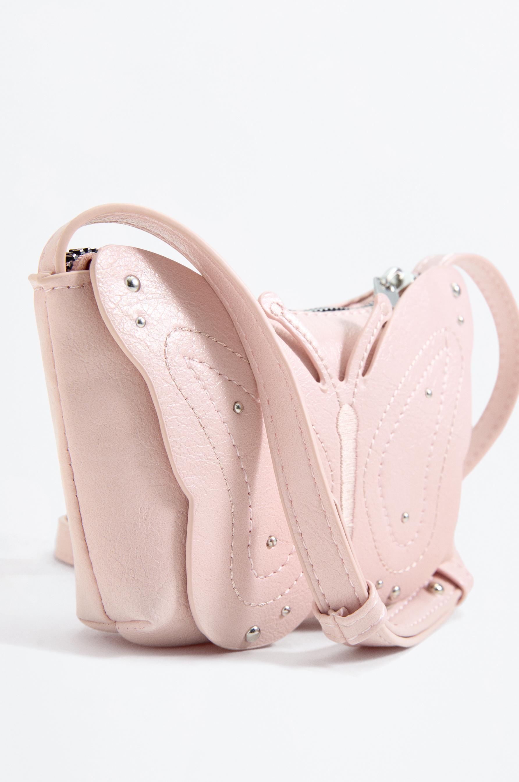 Butterfly shoulder bag — PINK