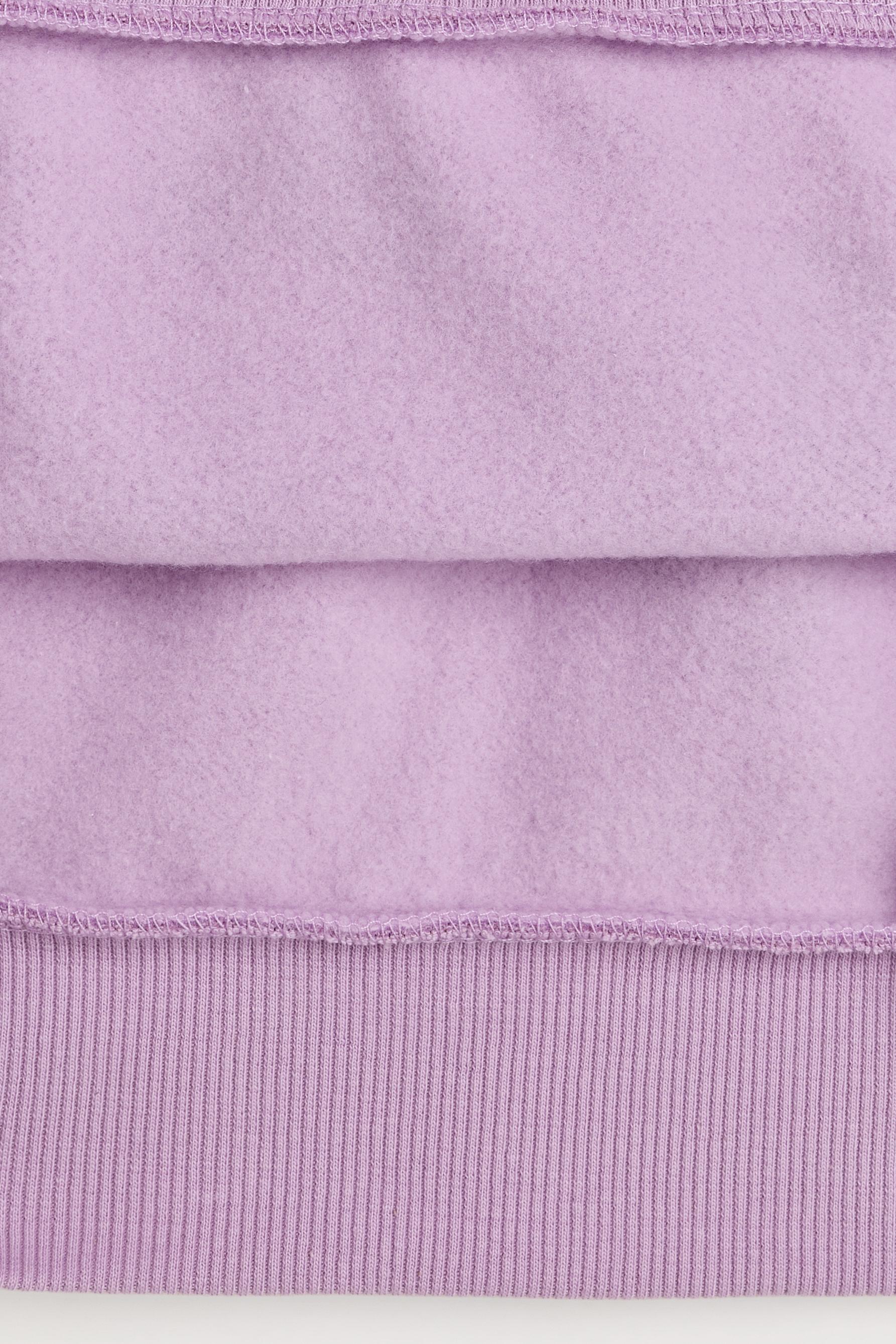 Printed sweatshirt — MAUVE PINK