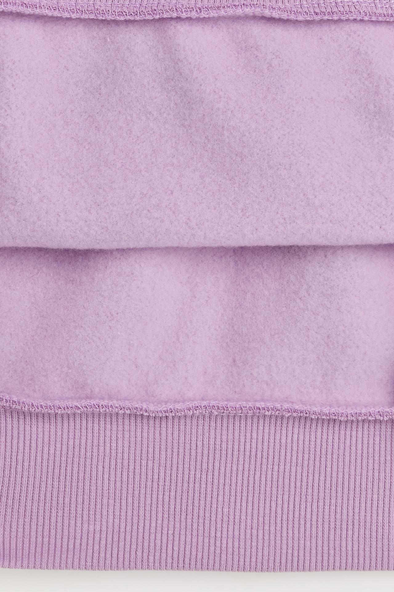 Printed sweatshirt — MAUVE PINK