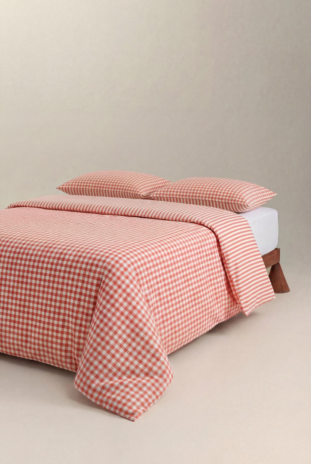 Reversible duvet cover 240 x 220 cm – Lefties – صورة المنتج