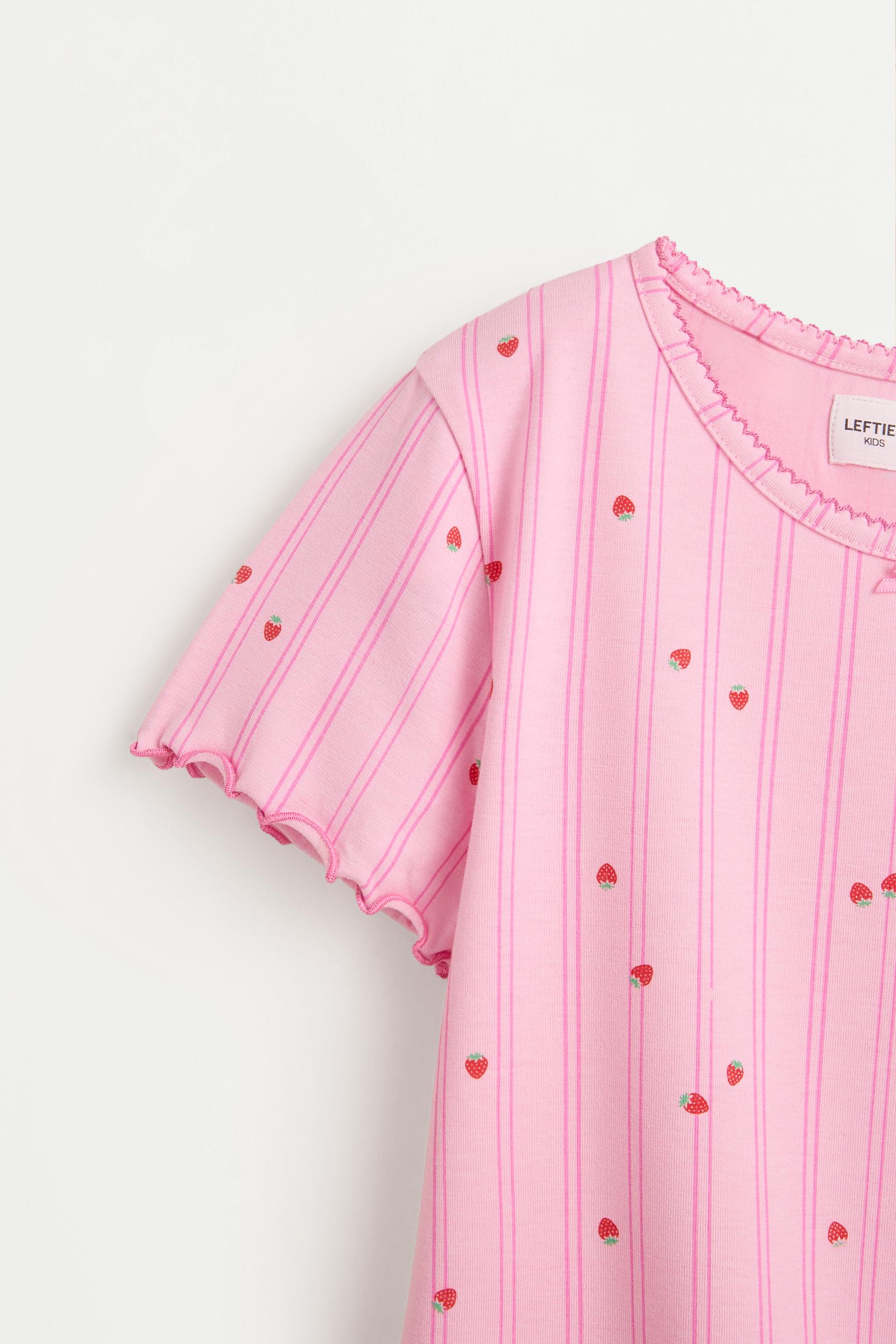 Printed short pyjamas — BUBBLEGUM PINK