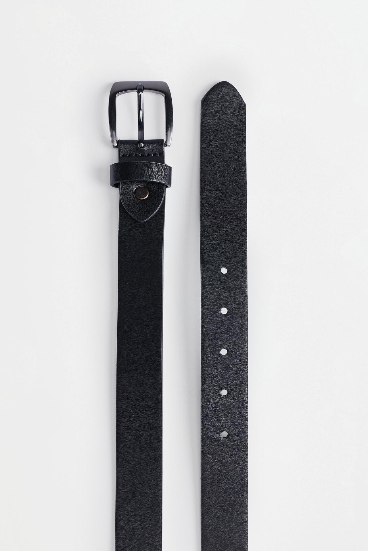 Dress belt — BLACK MARL