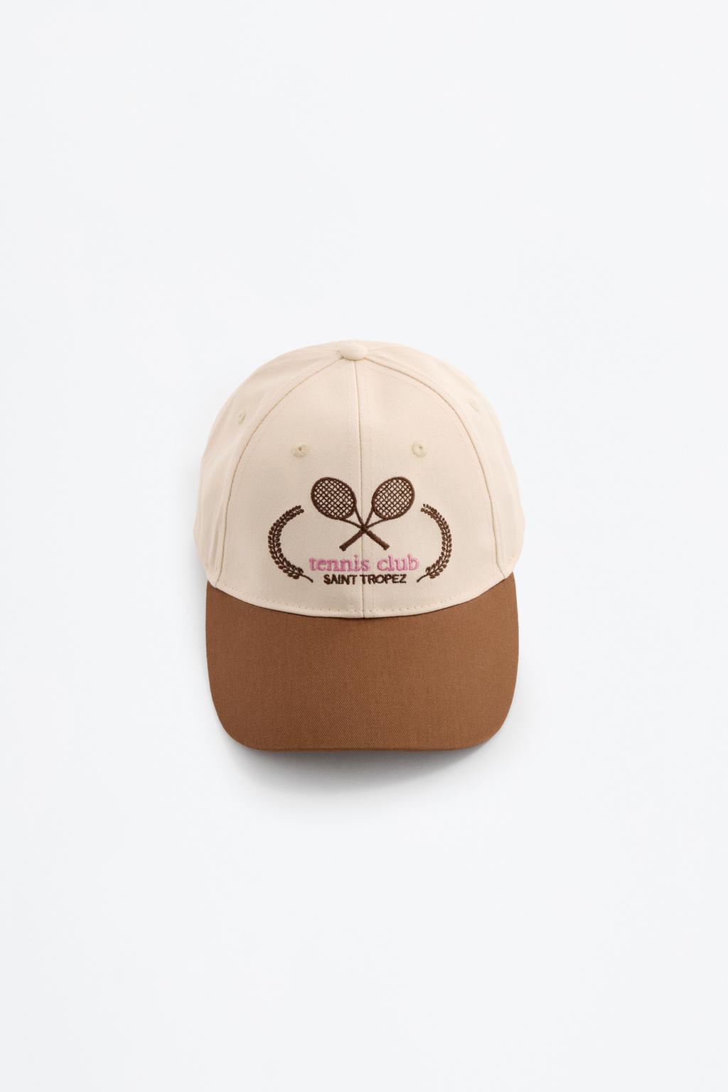 Embroidered cap