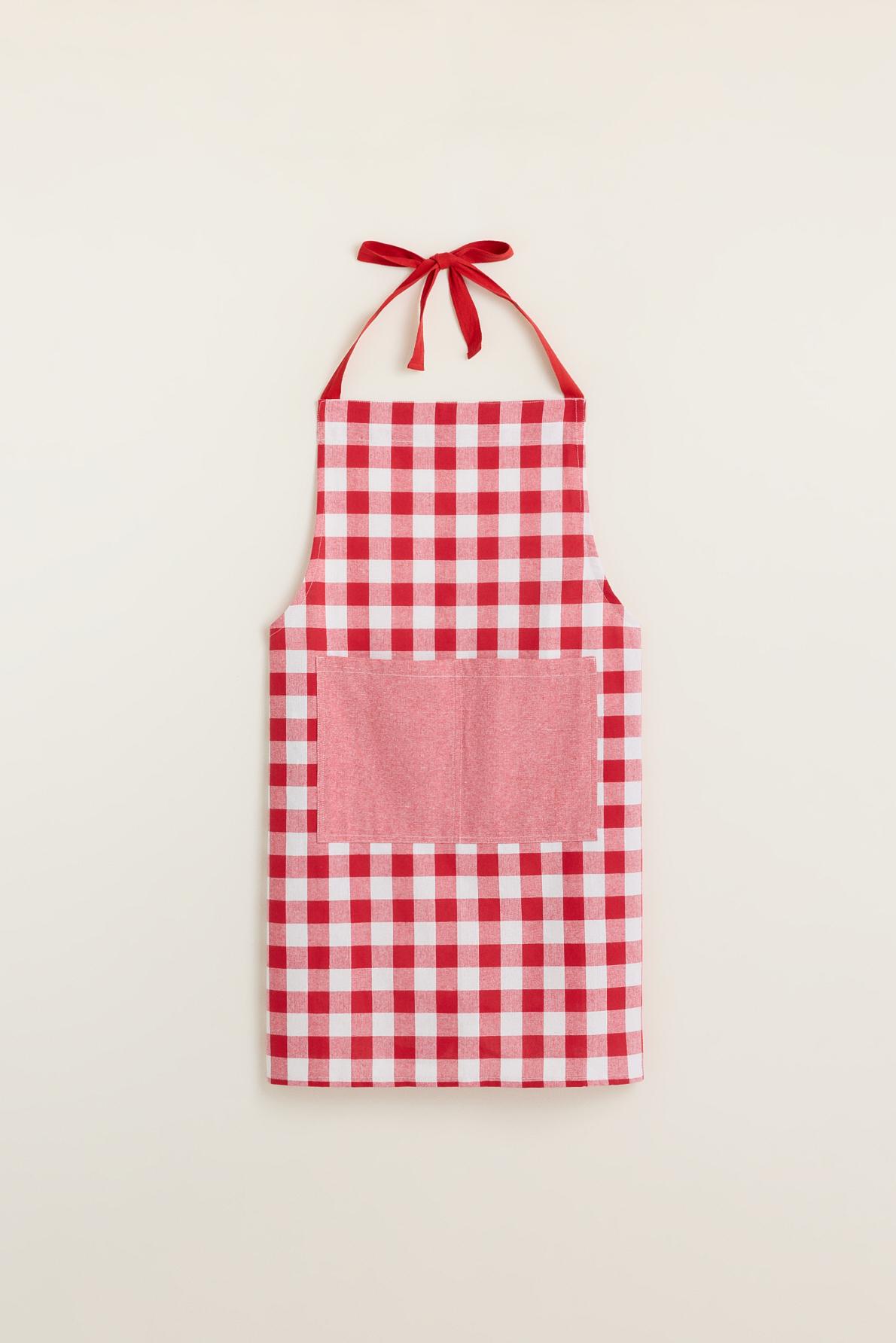Delantal cuadro vichy
