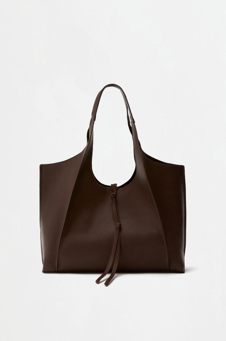 Shopper bag — BROWN