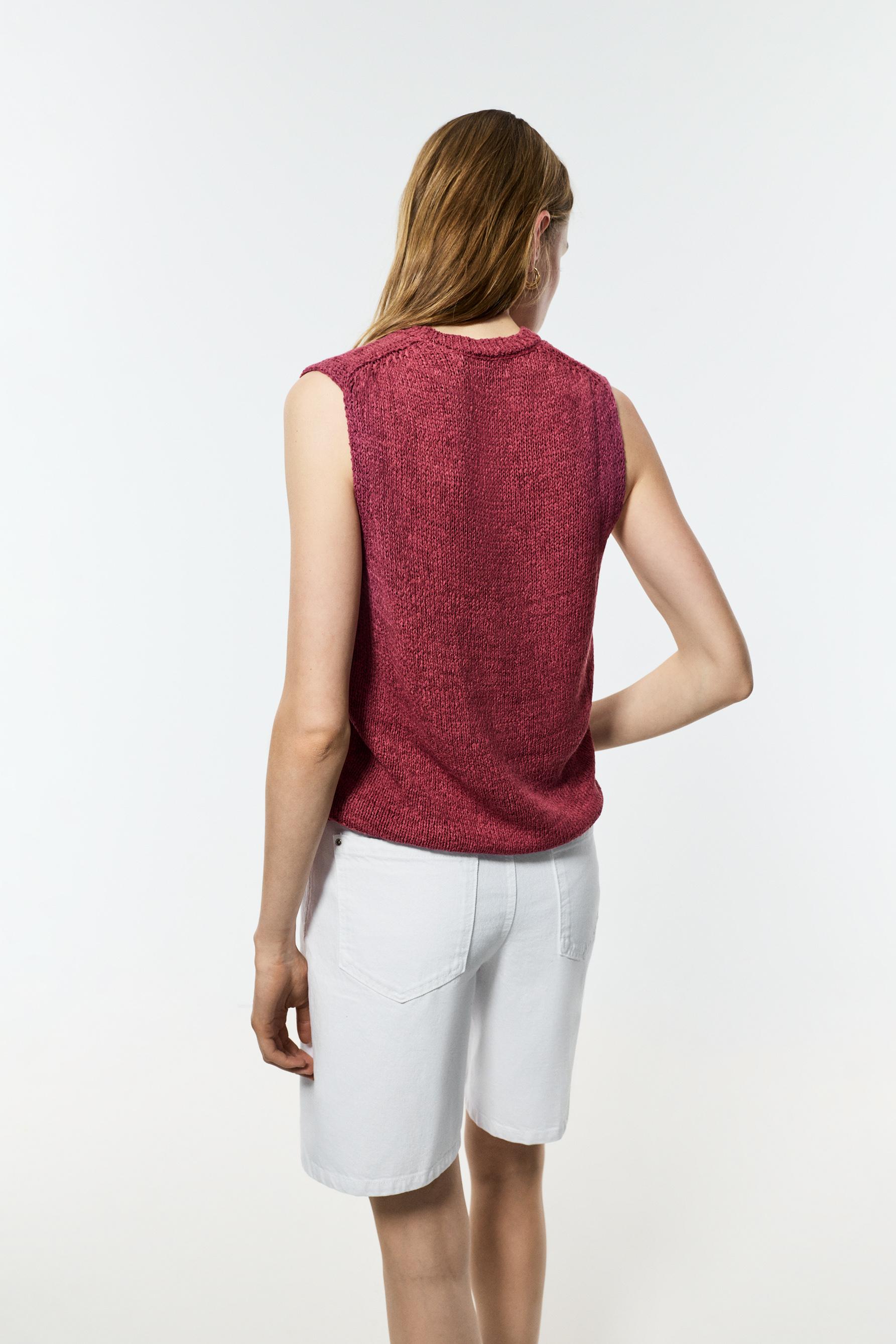 Knit top — PINK