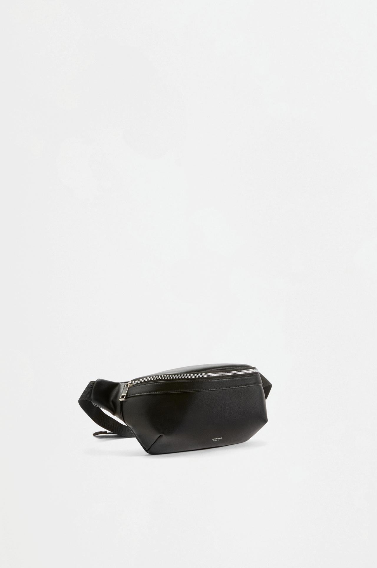 Logo belt bag — BLACK