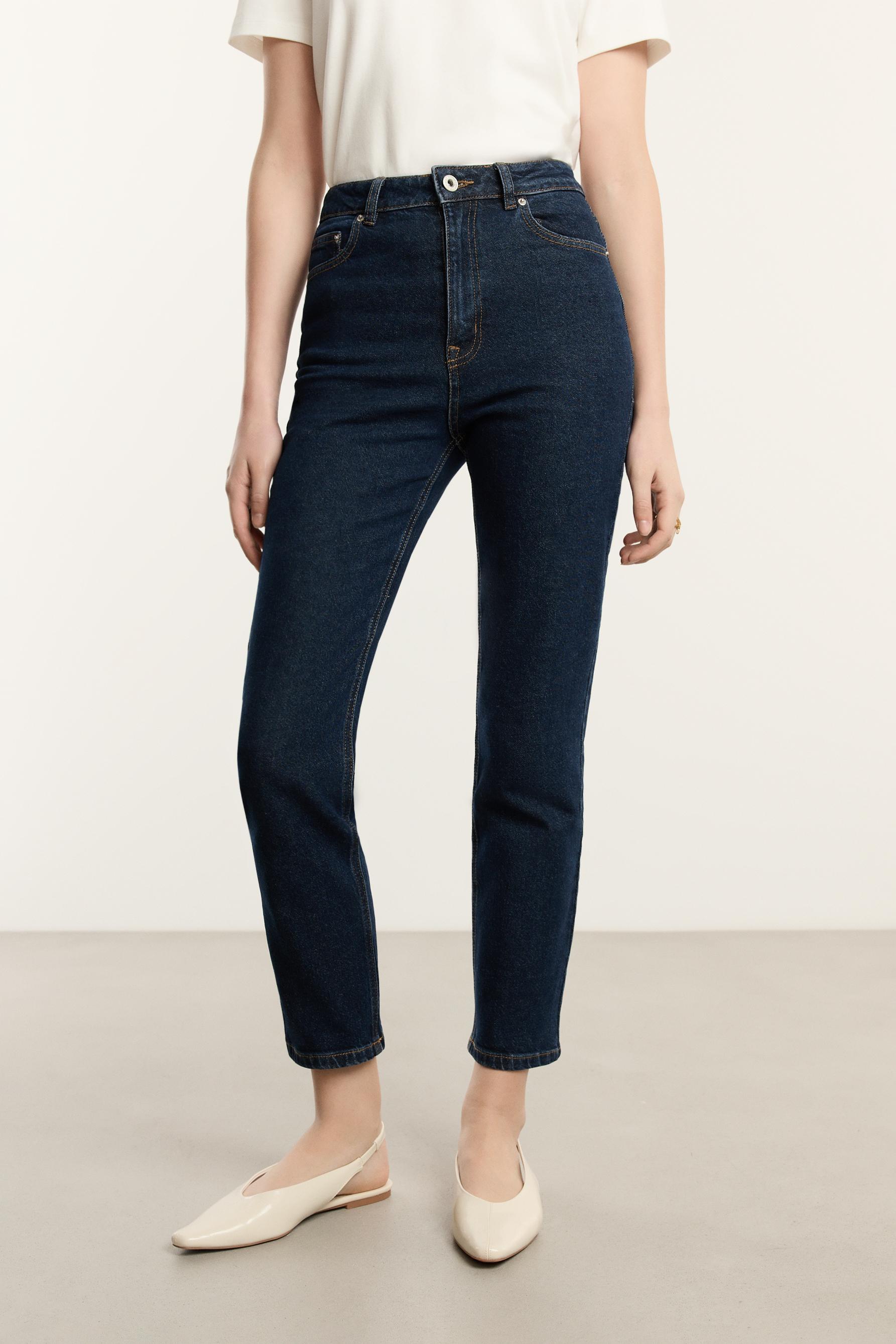 Mom fit jeans — BLUE