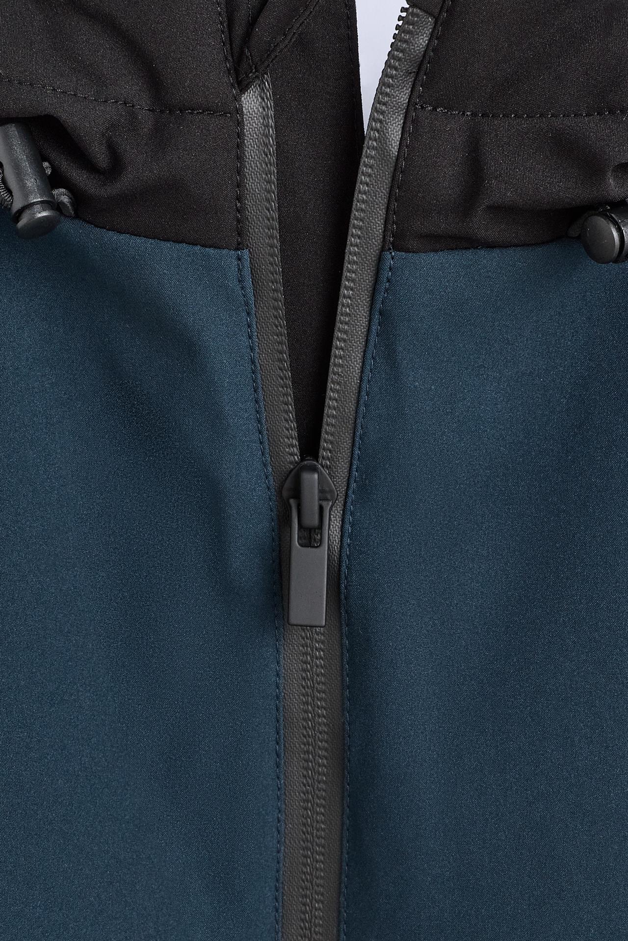 Quilted windbreaker — BLUE