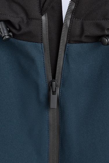 Quilted windbreaker — BLUE 3