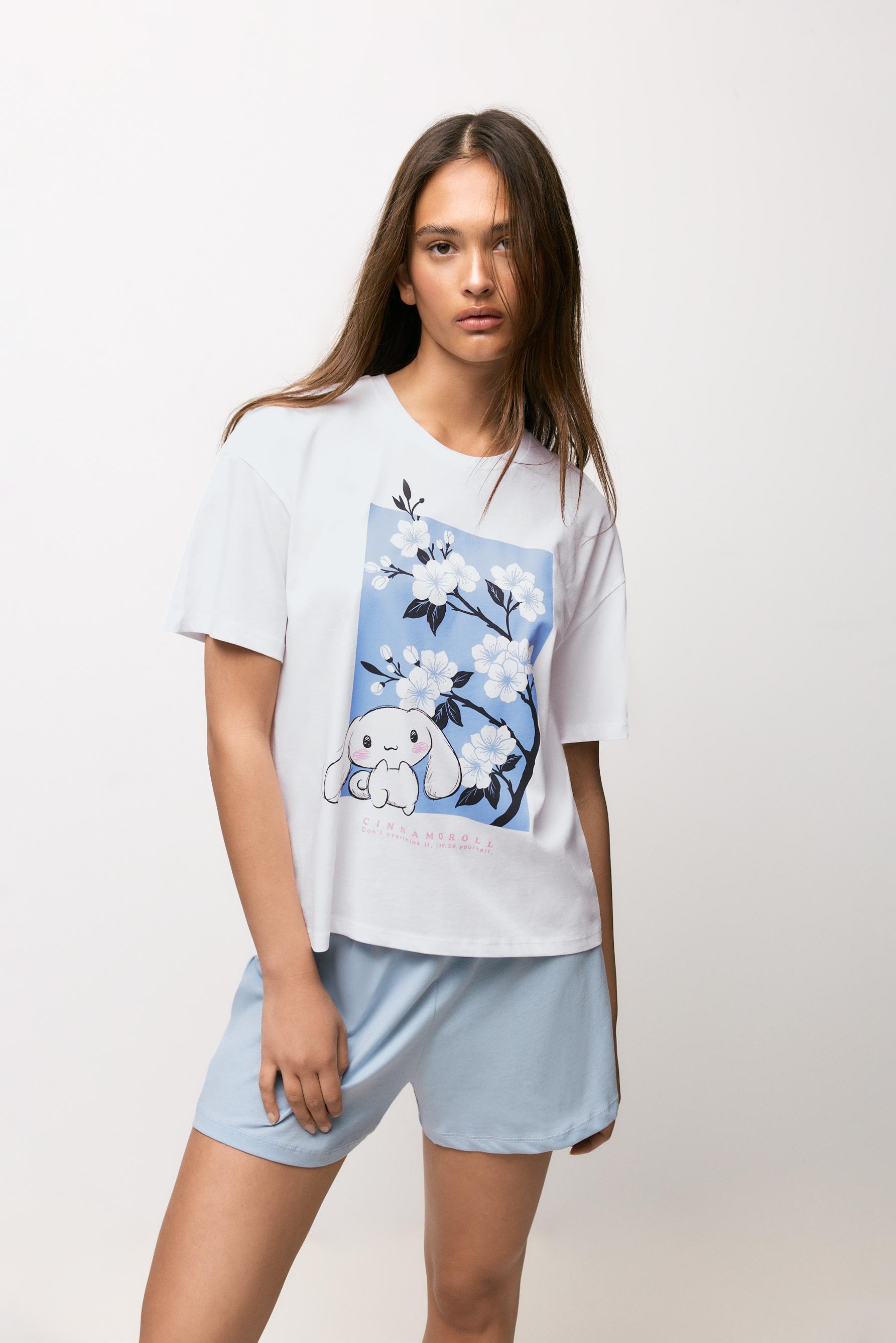 Hello Kitty ©SANRIO Cinamoroll short pyjamas — OFF WHITE