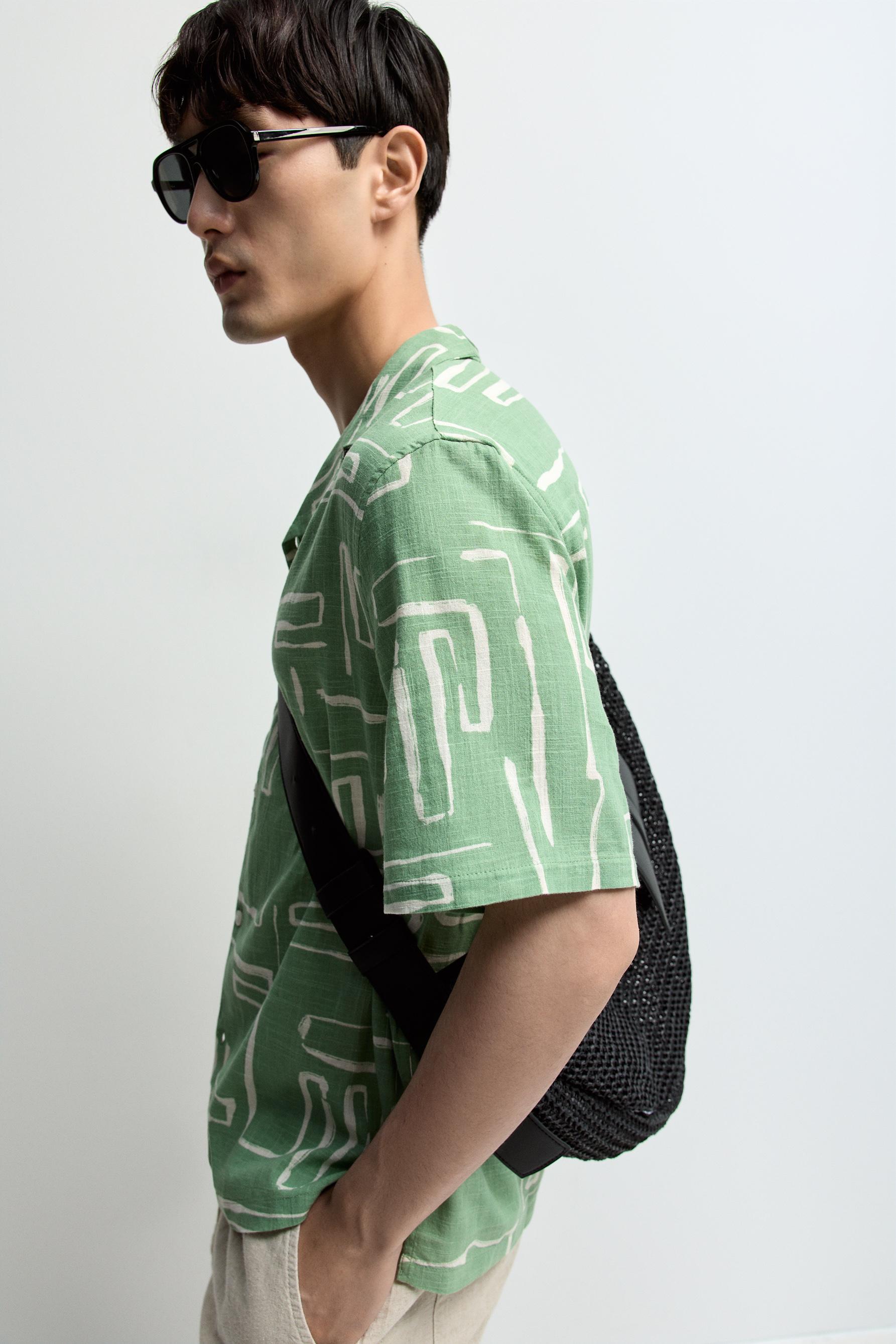 Resort shirt — GREEN