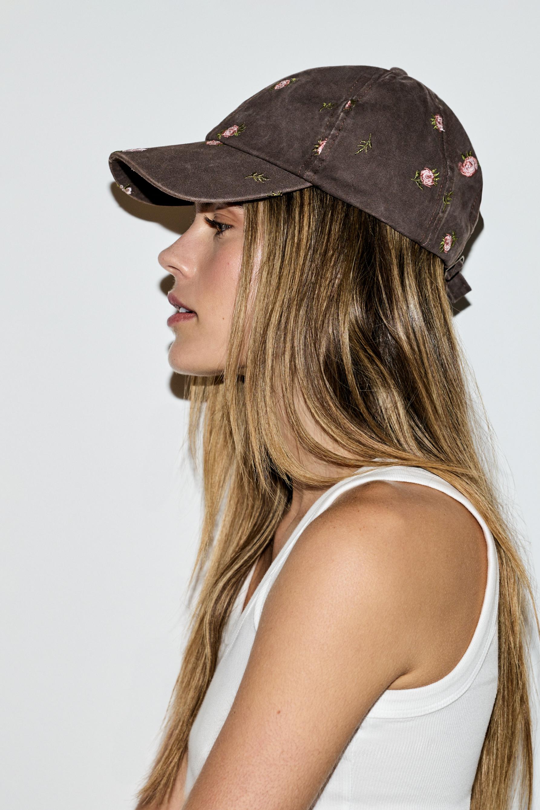 Gorra bordado floral
