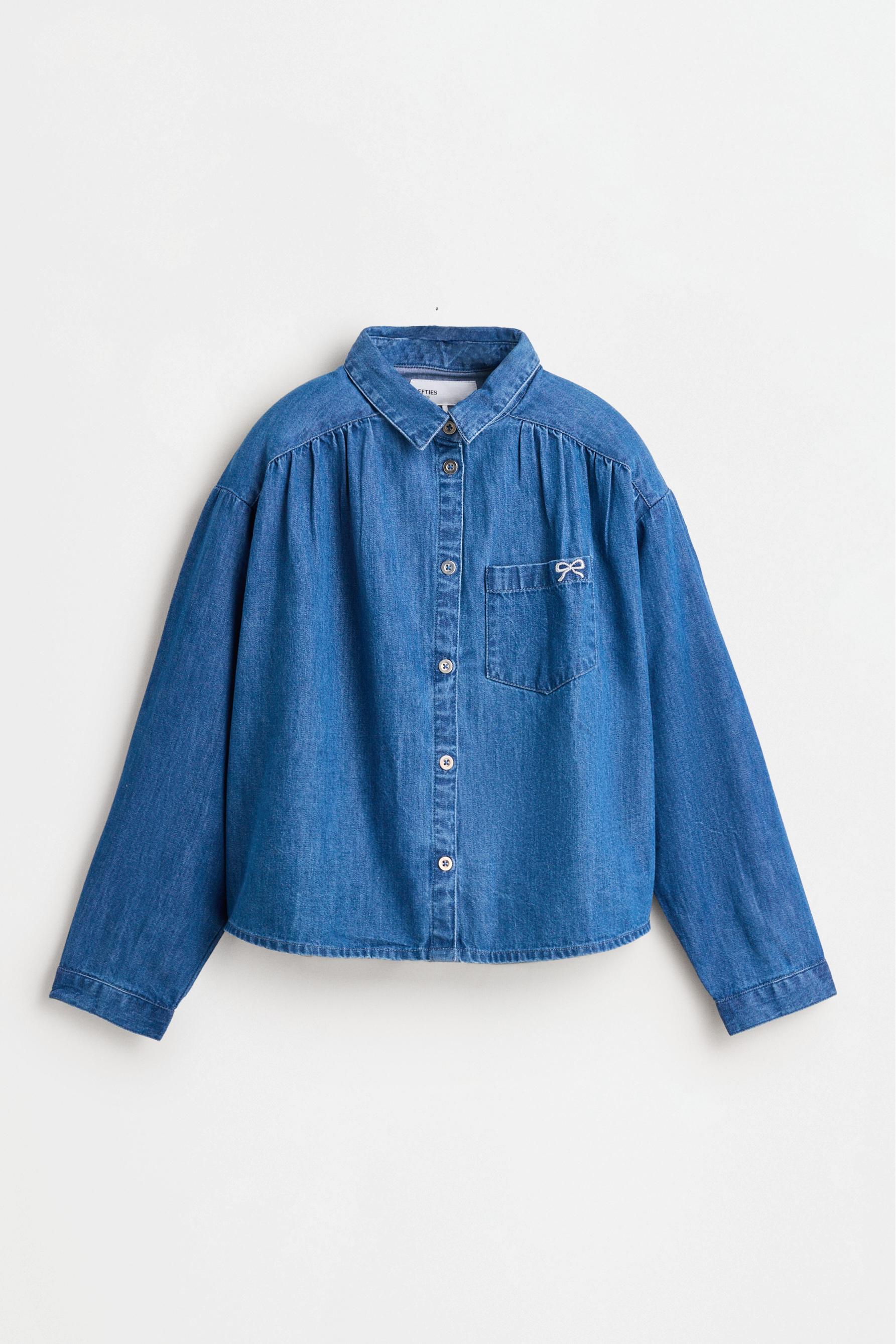 Camisa denim lazo