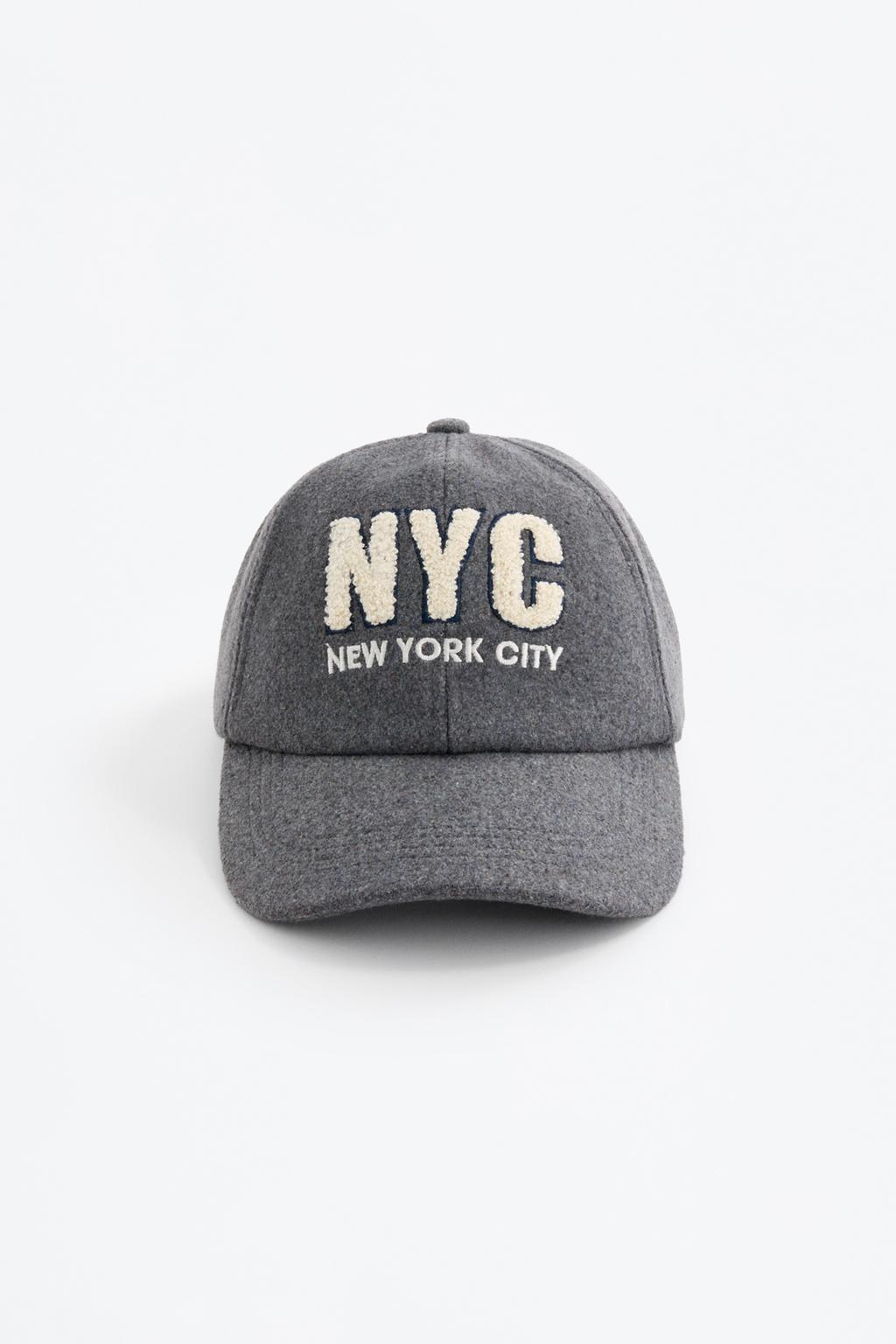 Gorra paño texto