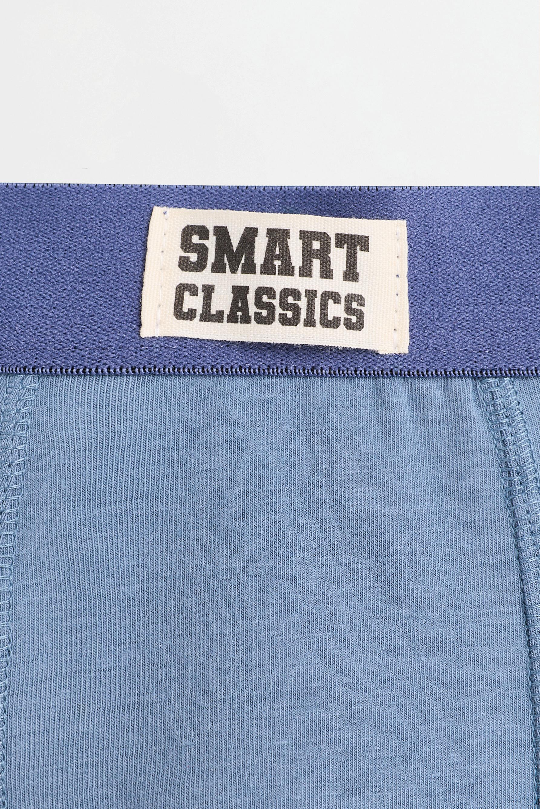 Letter print boxer briefs (7-pack) — GREYISH GREEN