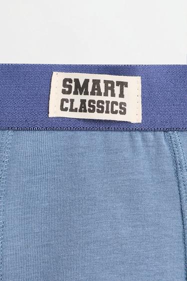 Letter print boxer briefs (7-pack) — GREYISH GREEN 4