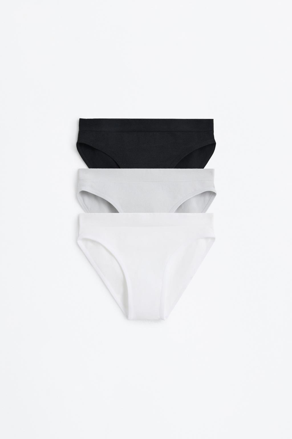 Pack 3 braguitas sin costuras