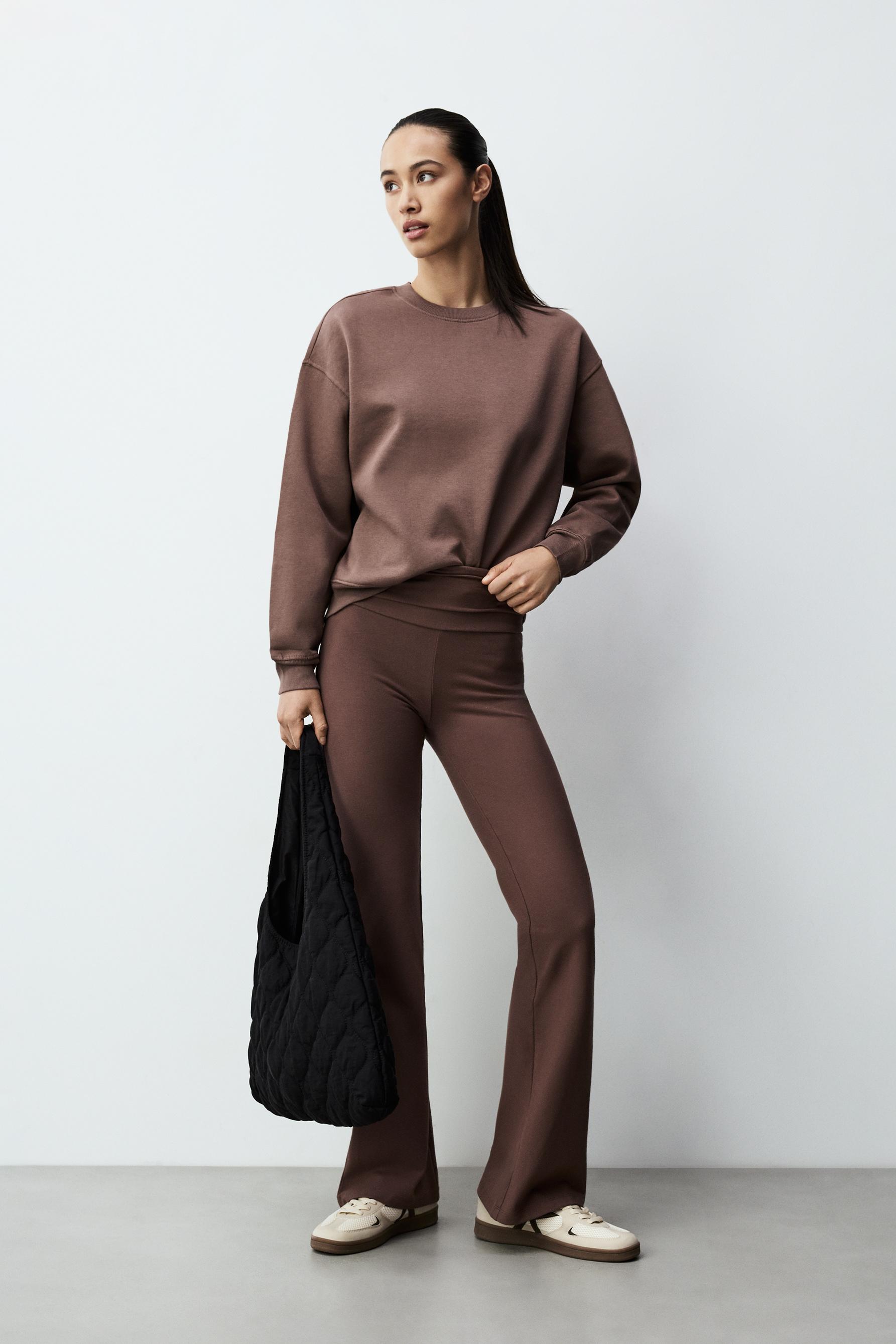 Legging cintura fruncida