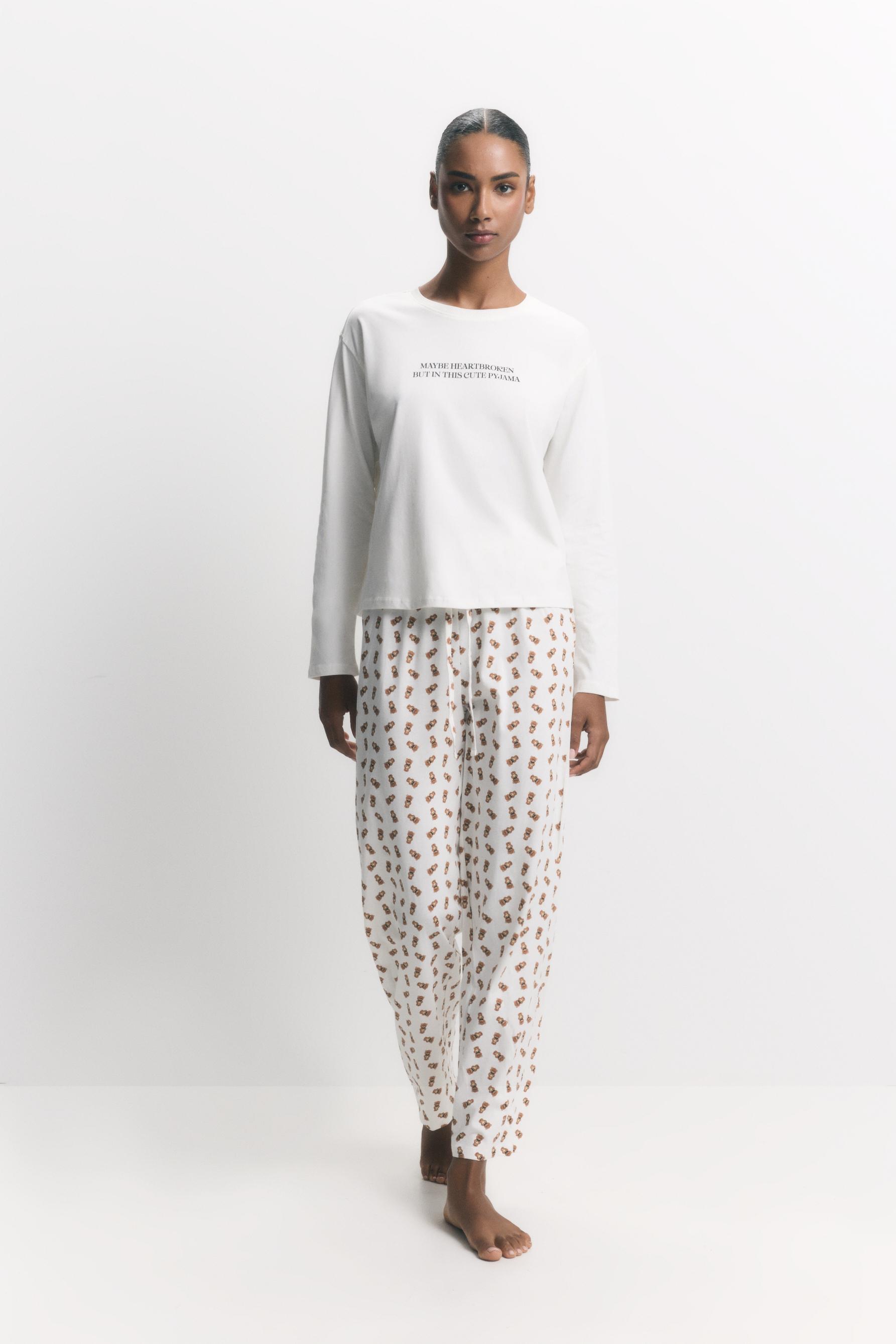 Pijama largo básico