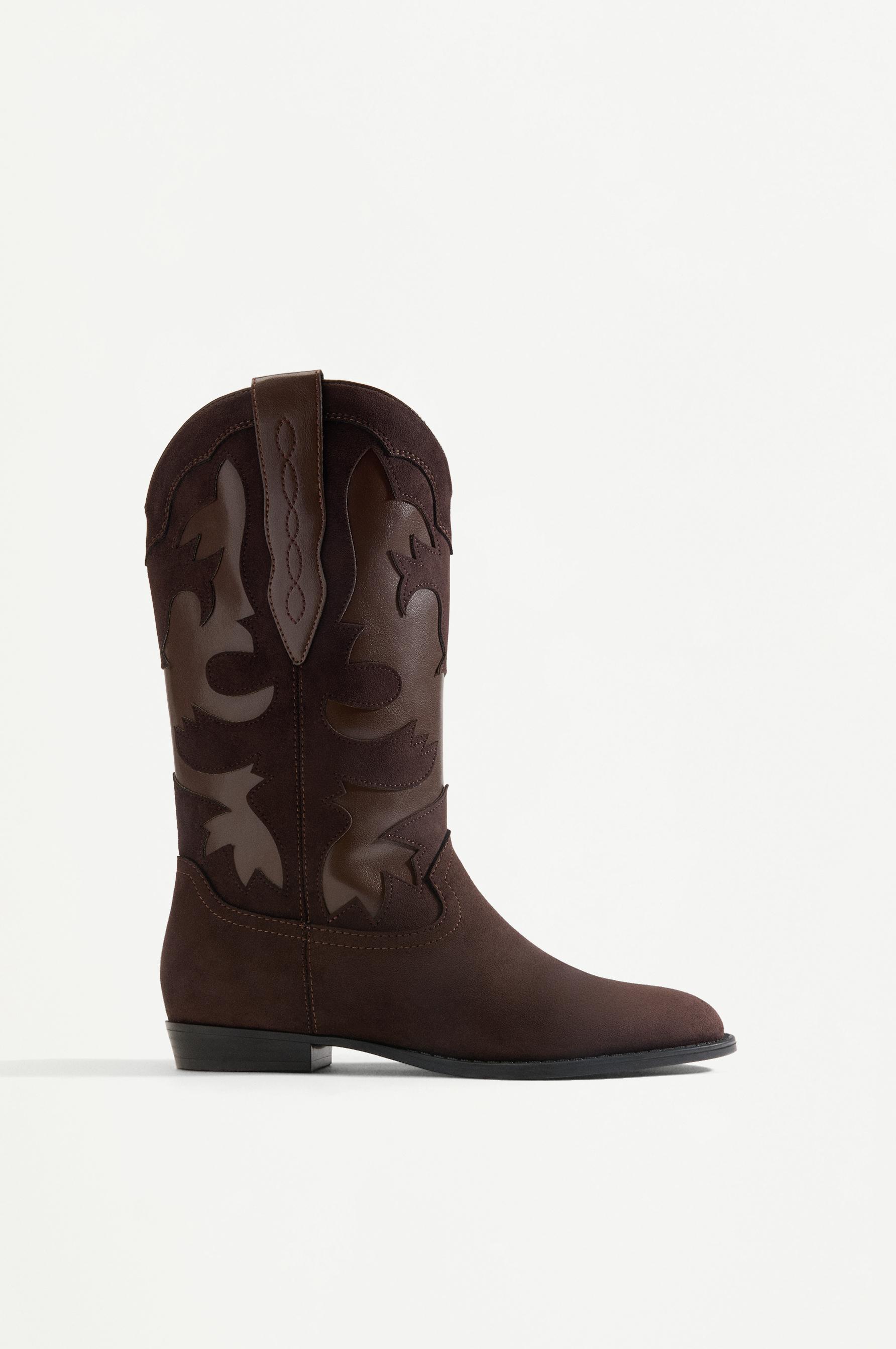 Cowboy boot — BROWN