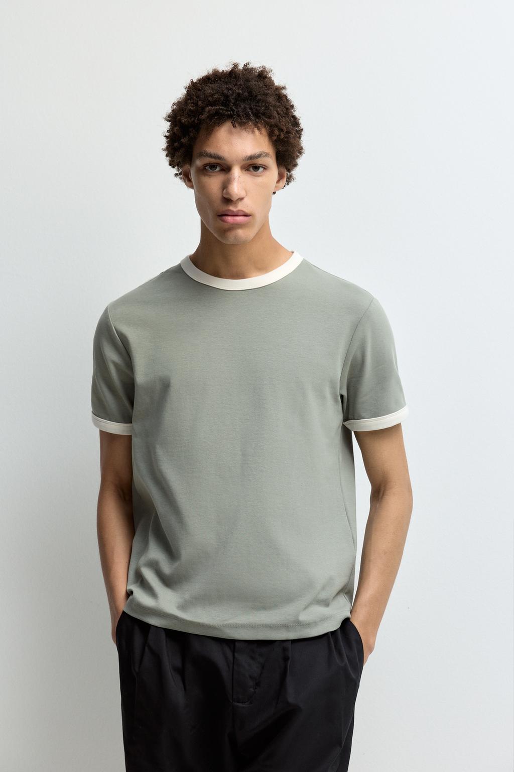 Contrast T-shirt