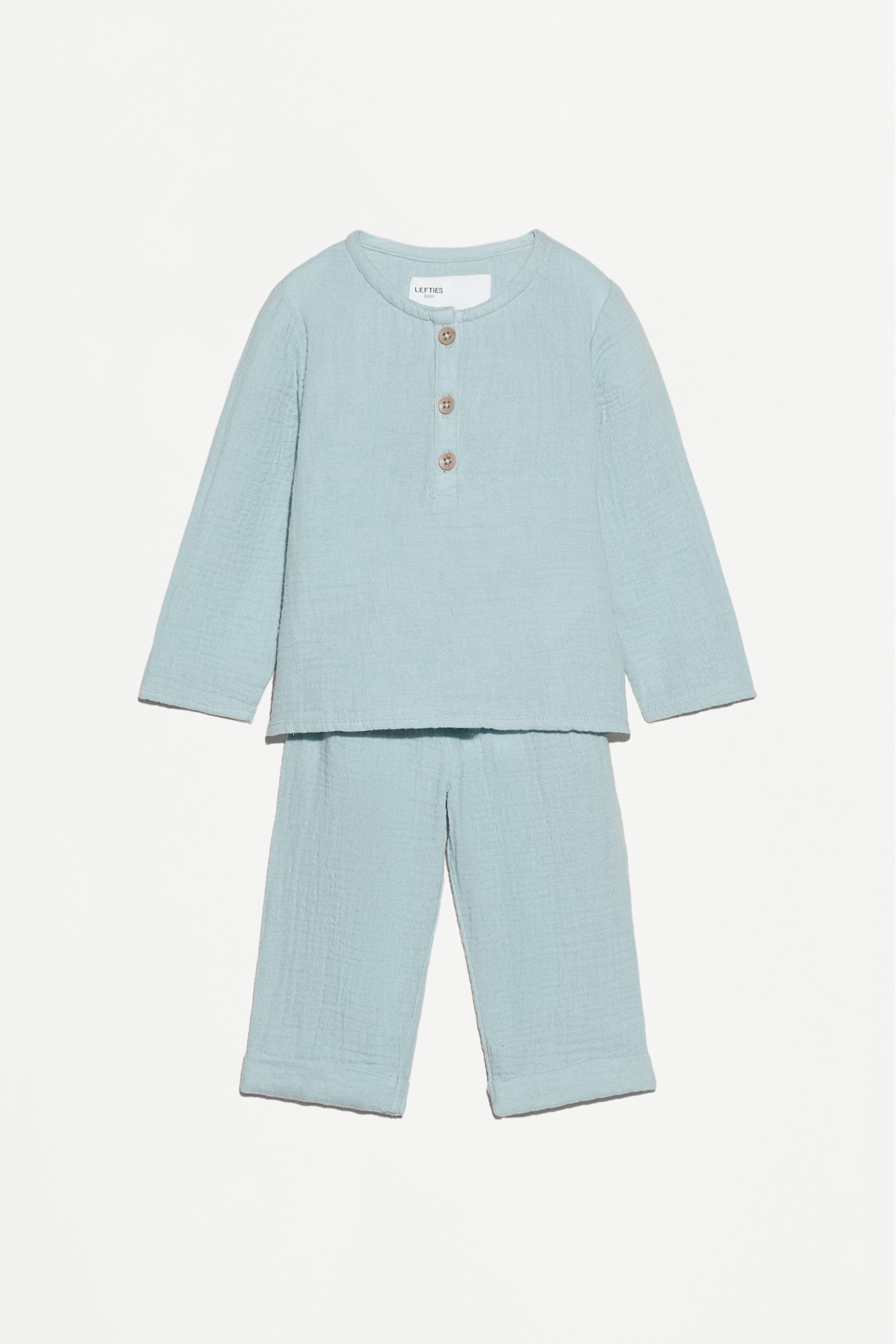 Set camisa y pantalón textura