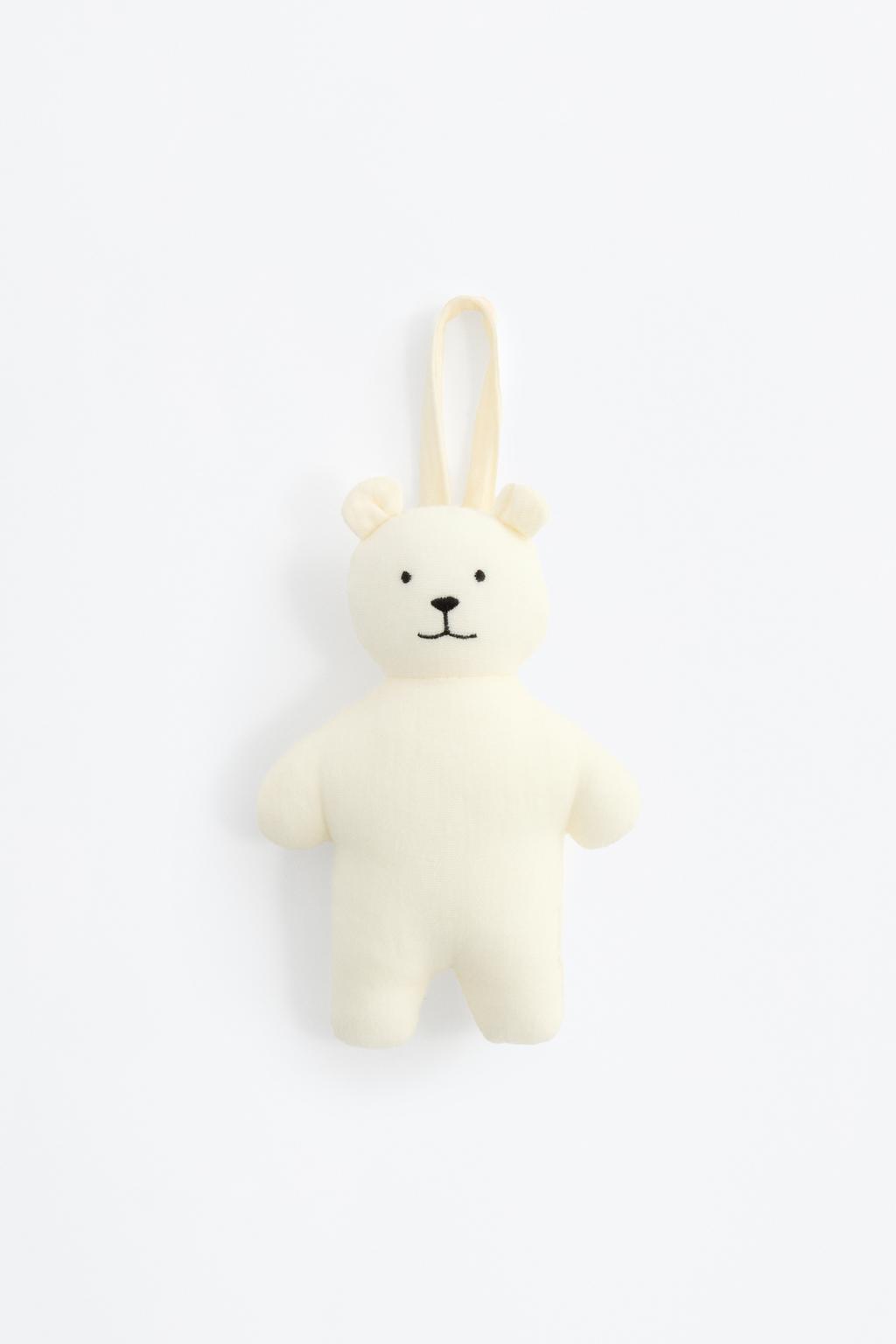 Portachupetes peluche oso