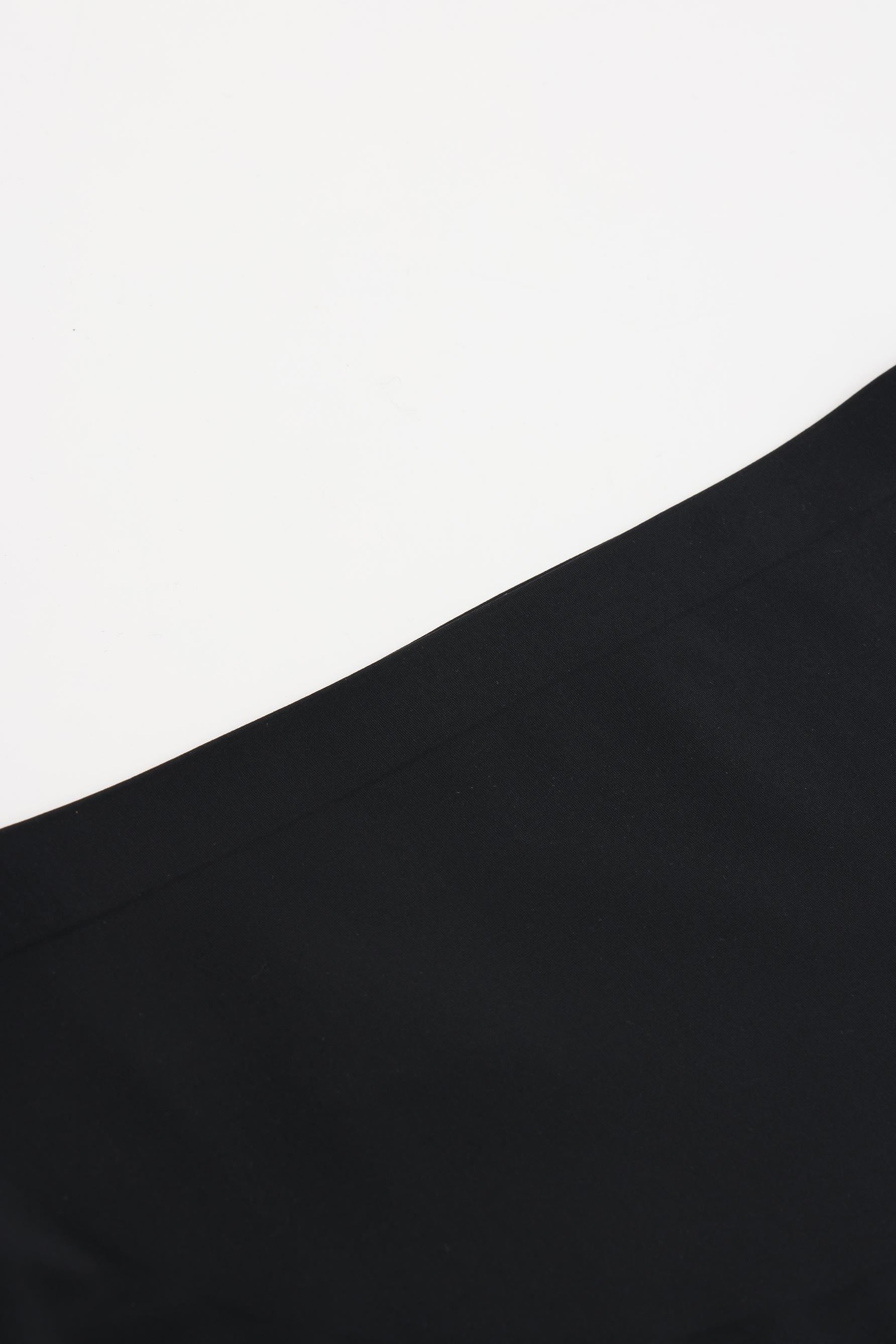 Microfibre shapewear high-waist briefs — BLACK