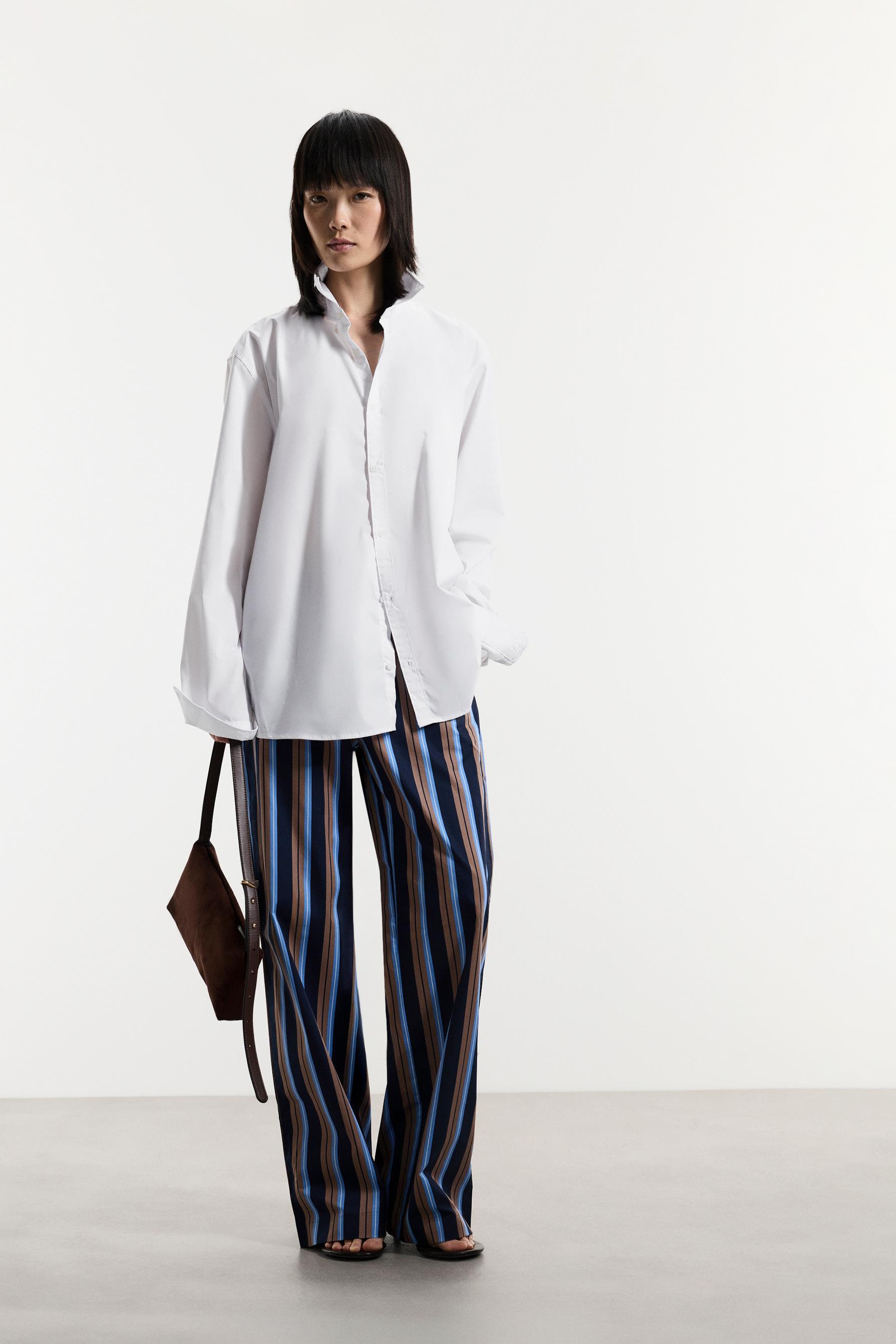 Striped trousers — BLUE TONES